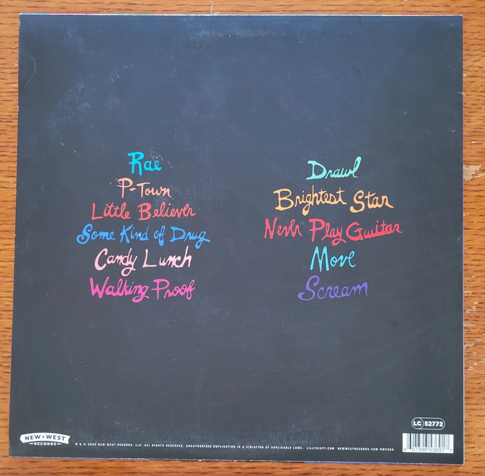 Lilly Hiatt SIGNED Walking Proof Vinyl LP NM/NM Clean w/Inner Sleeve RARE VINYL, изображение 2