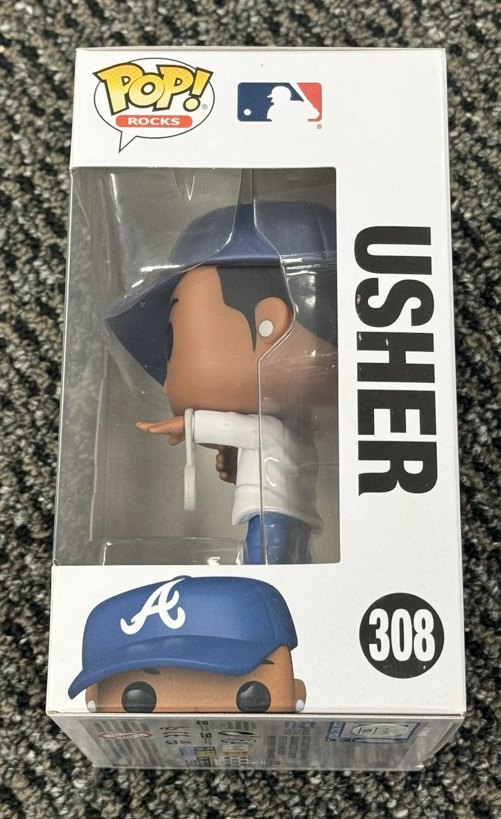 Usher Raymond Signed Autographed Funko Pop Rocks #308 JSA Authentic Inscriptions, image 3