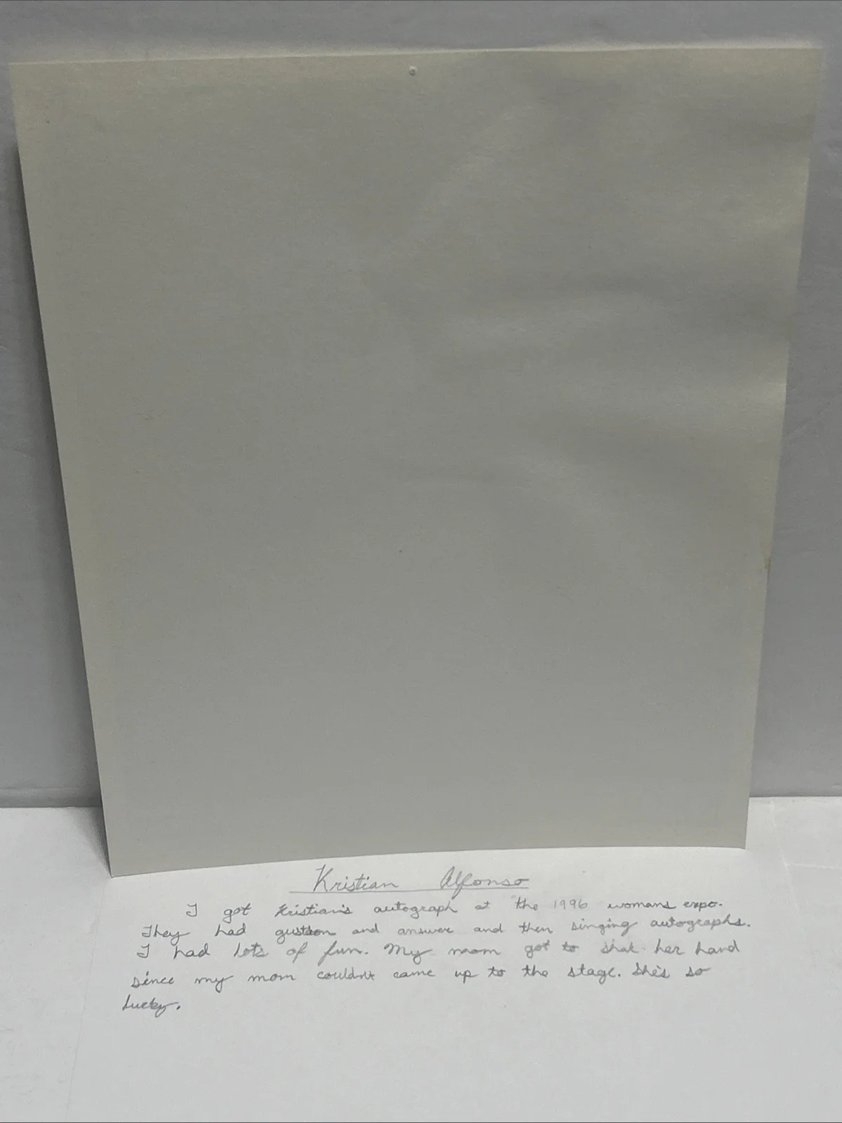 Kristian Alfonso — Kristian Alfonso "Hope/Gina" HAND SIGNED/AUTOGRAPH DAYS OF OUR LIVES Soap Opera, изображение 5