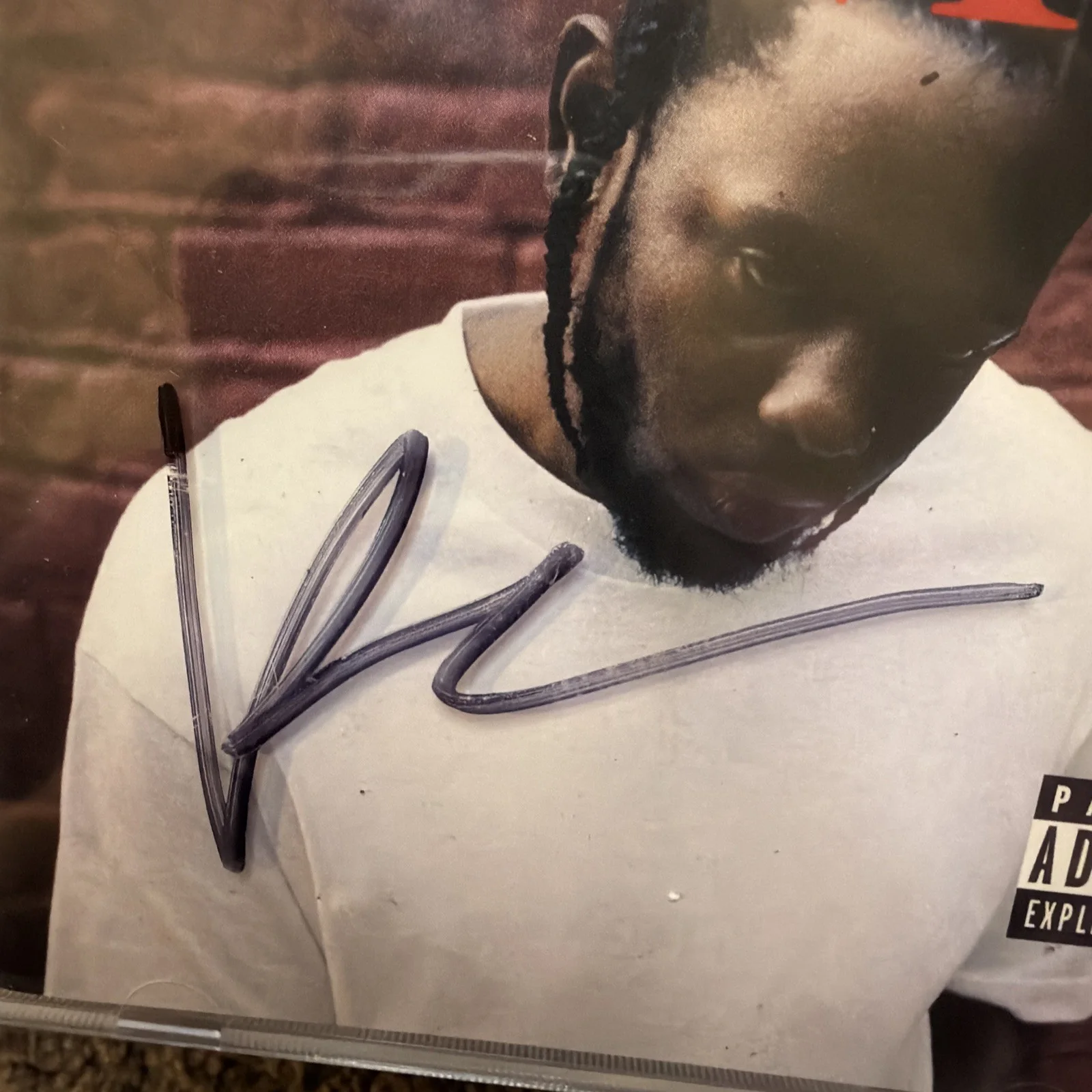 Kendrick Lamar Signed Autograph DAMN CD Insert Authentic, изображение 2