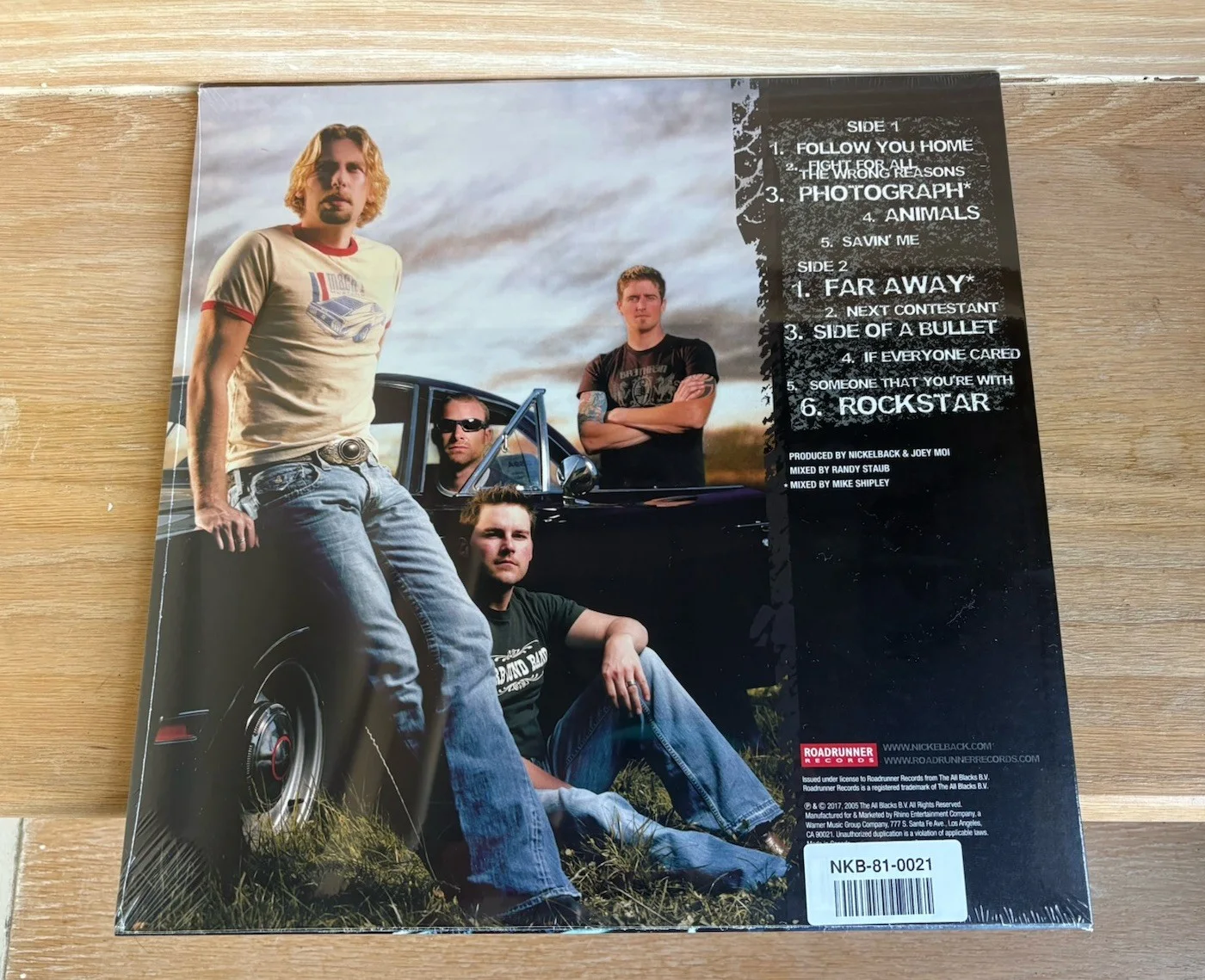 Nickleback "All The Right Reasons" Vinyl SIGNED By Entire Band!, изображение 2