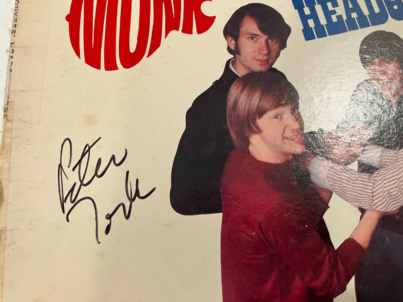 The Monkees Headquarters Jones Dolenz Tork Signed Autograph Album LP, изображение 2