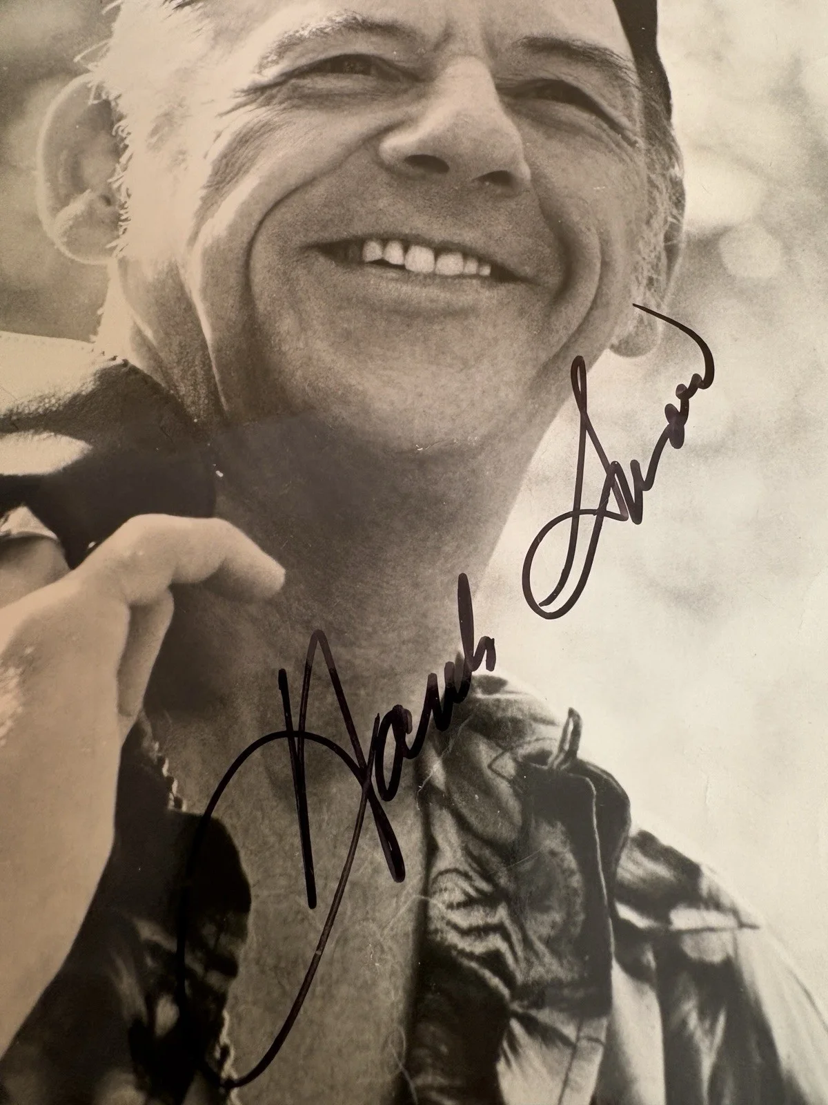 Hank Snow Signed Autograph 8x10 Photo RCA Records Moeller Talent, image 2
