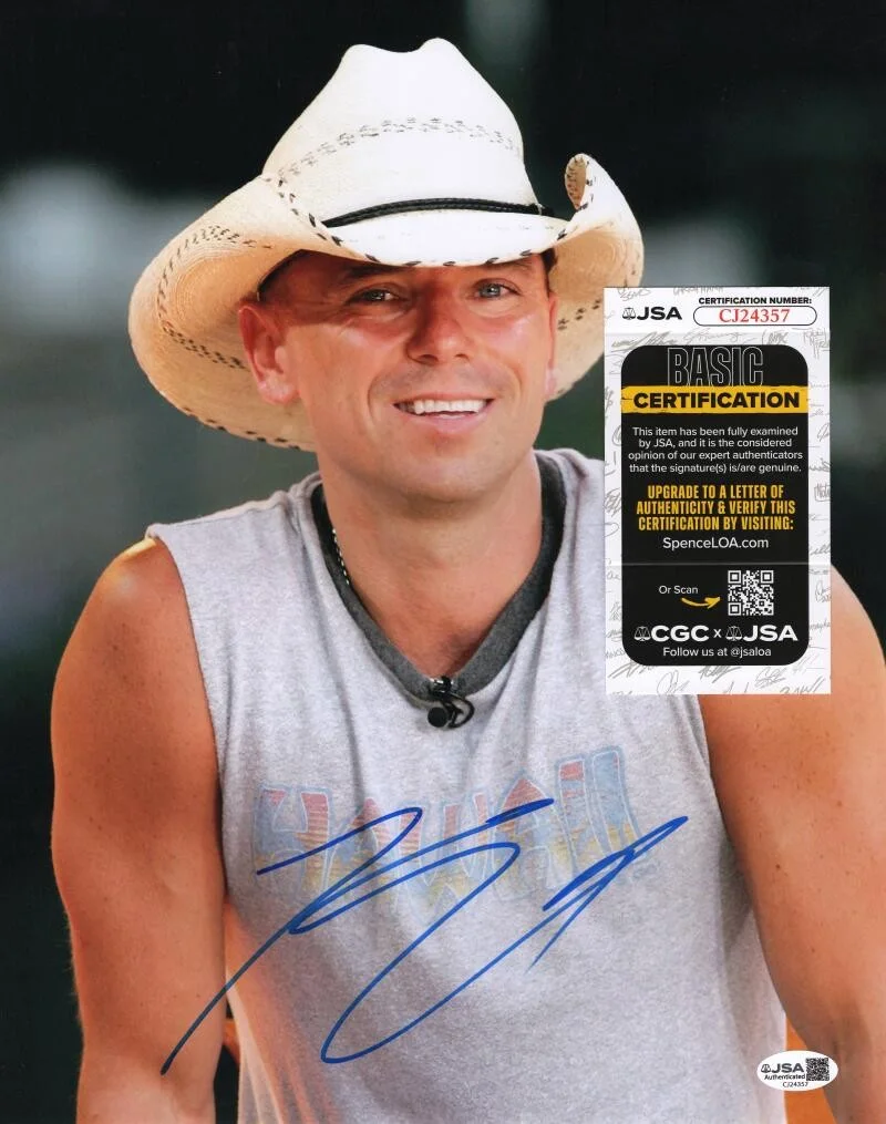Kenny Chesney — Kenny Chesney Signed Autograph 11x14 Photo - Country Music Legend w/ JSA COA, изображение 2