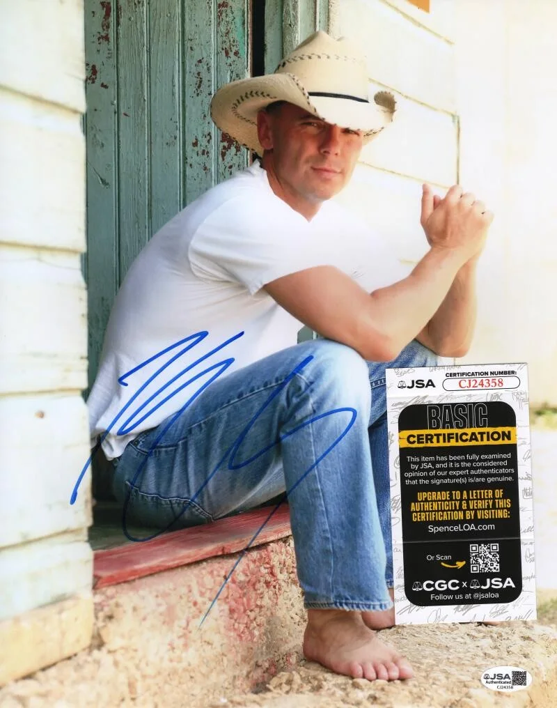 Kenny Chesney — Kenny Chesney Signed Autograph 11x14 Photo - No Shoes Nation Icon w/ JSA COA, изображение 2
