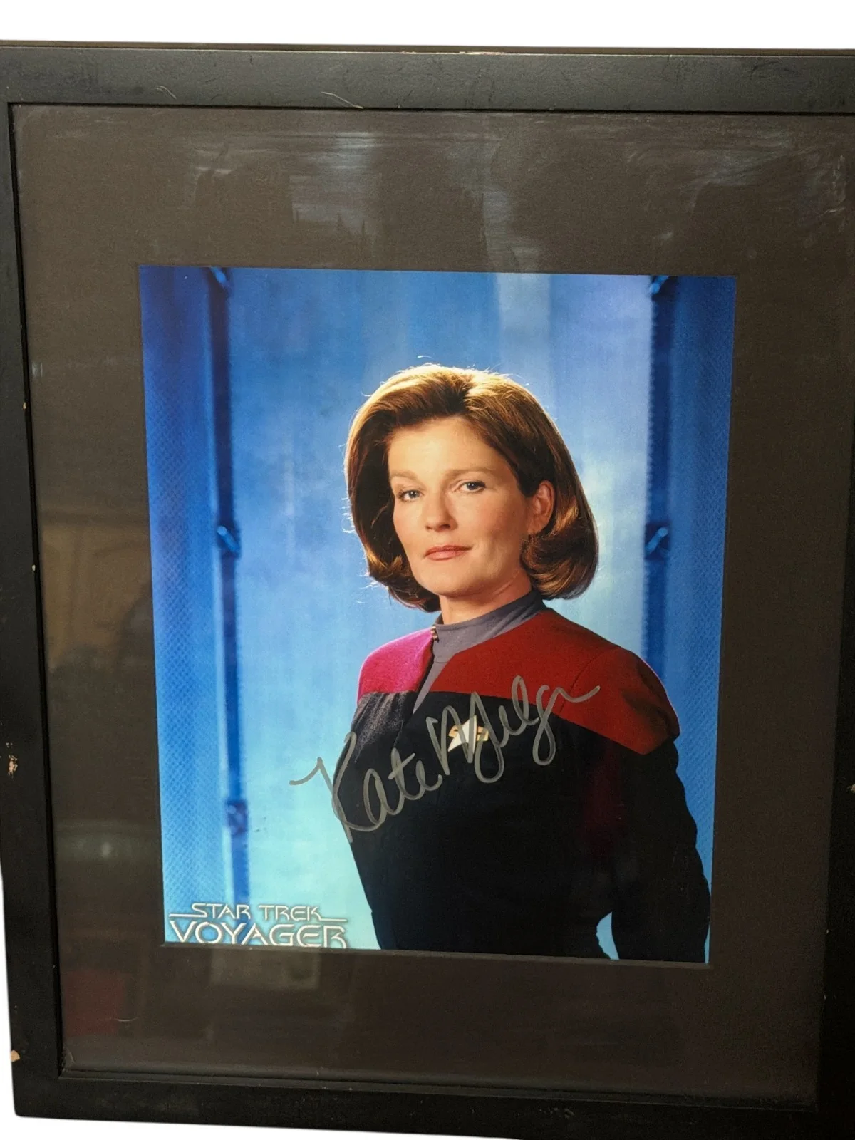 kate mulgrew — Kate Mulgrew Star Trek Voyager Capt. Janeway original signed 8X10 photo READ