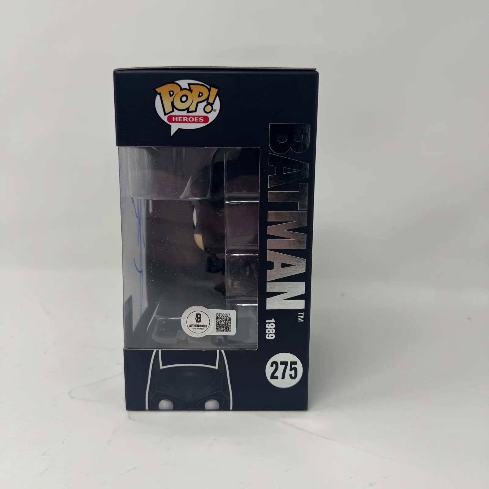 Christian Bale — Christian Bale Signed Batman Funko Pop Autograph The Dark Knight 275 Beckett COA, image 2
