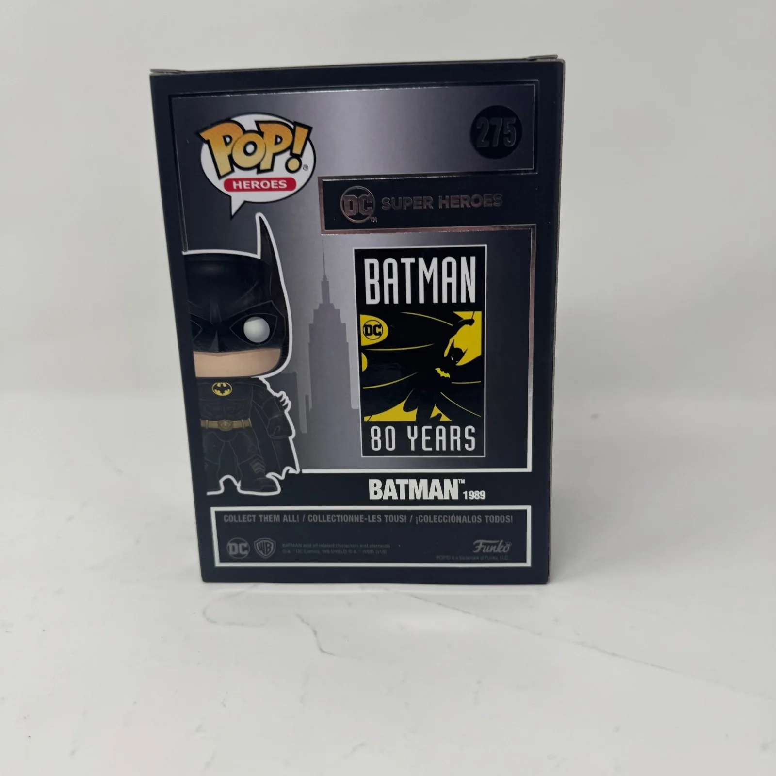 Christian Bale — Christian Bale Signed Batman Funko Pop Autograph The Dark Knight 275 Beckett COA, image 3