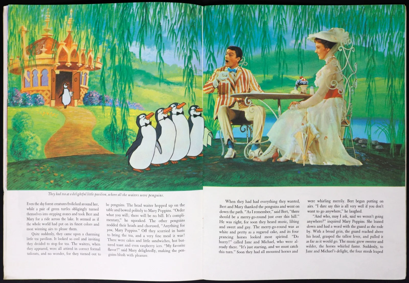 Mary Poppins ORIGINAL 32 Page Storybook Film Brochure Disney Julie Andrews 1964, изображение 5