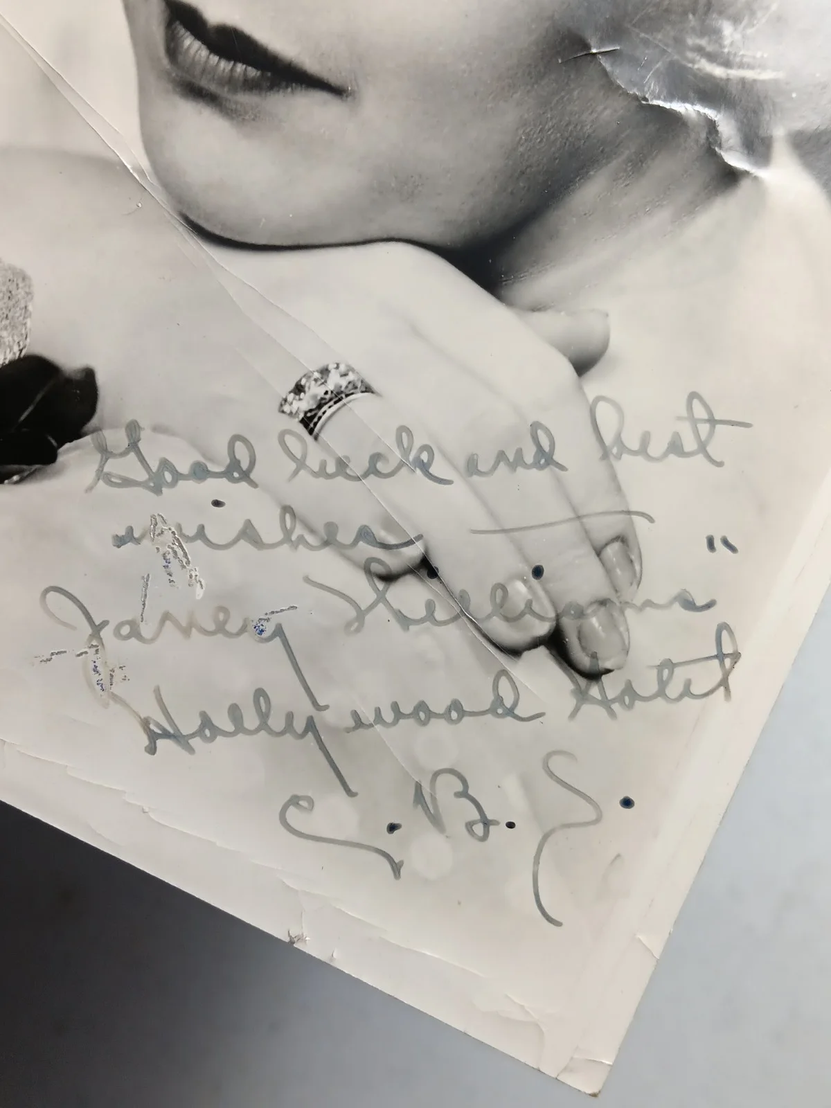 1930s Signed Photo, Rowena "Janey" Wiliams Hollywood Hotel, CBS Radio program, image 2