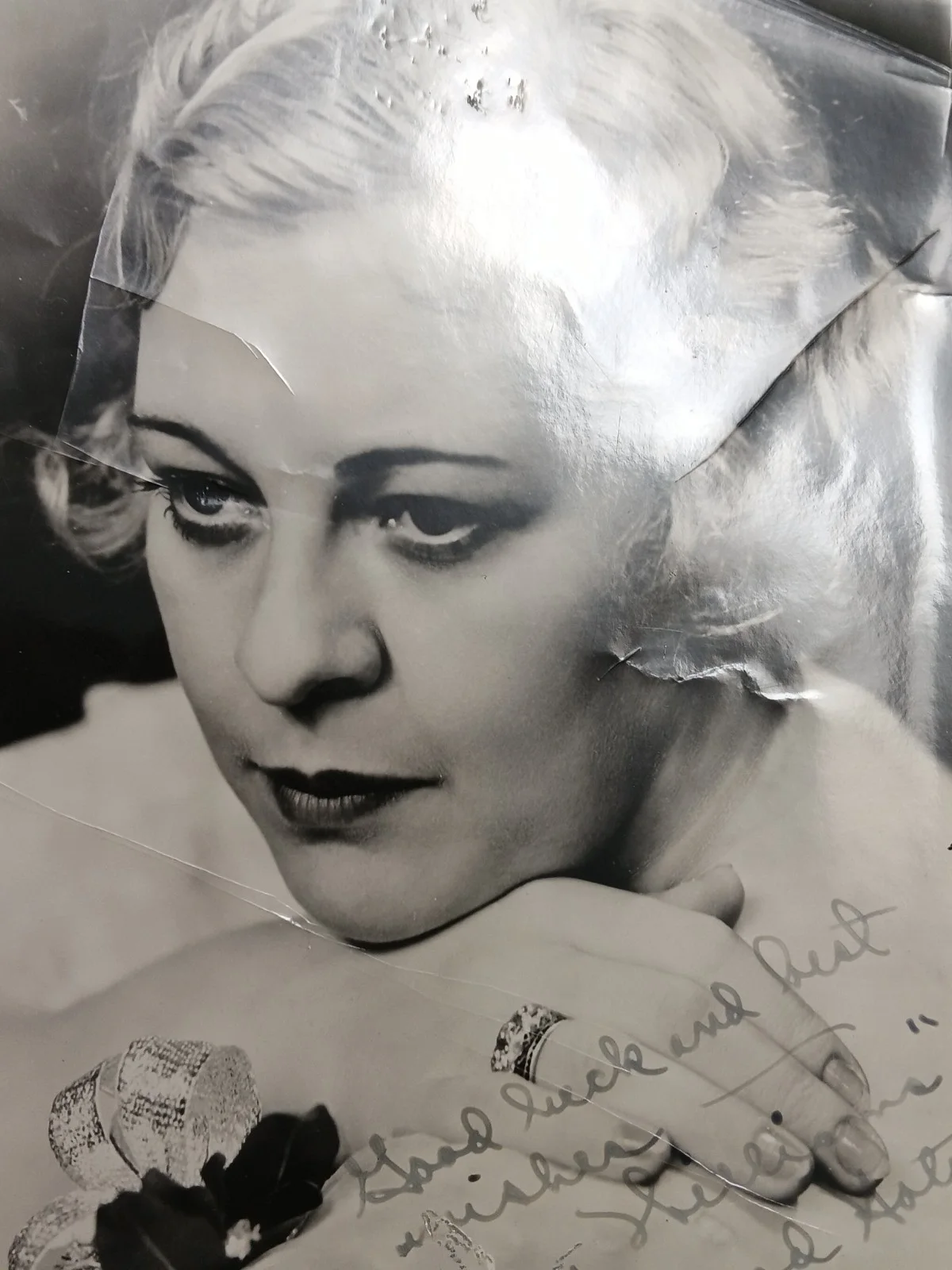 1930s Signed Photo, Rowena "Janey" Wiliams Hollywood Hotel, CBS Radio program, image 3