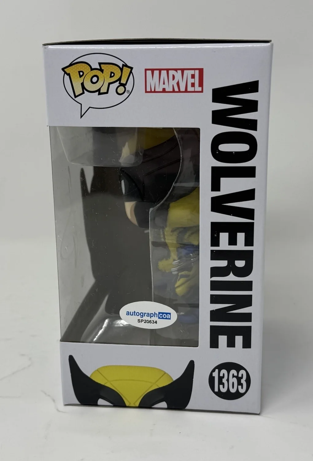 HUGH JACKMAN — Hugh Jackman Signed Wolverine Funko Pop #1363 Deadpool Autograph Marvel ACOA COA, image 5