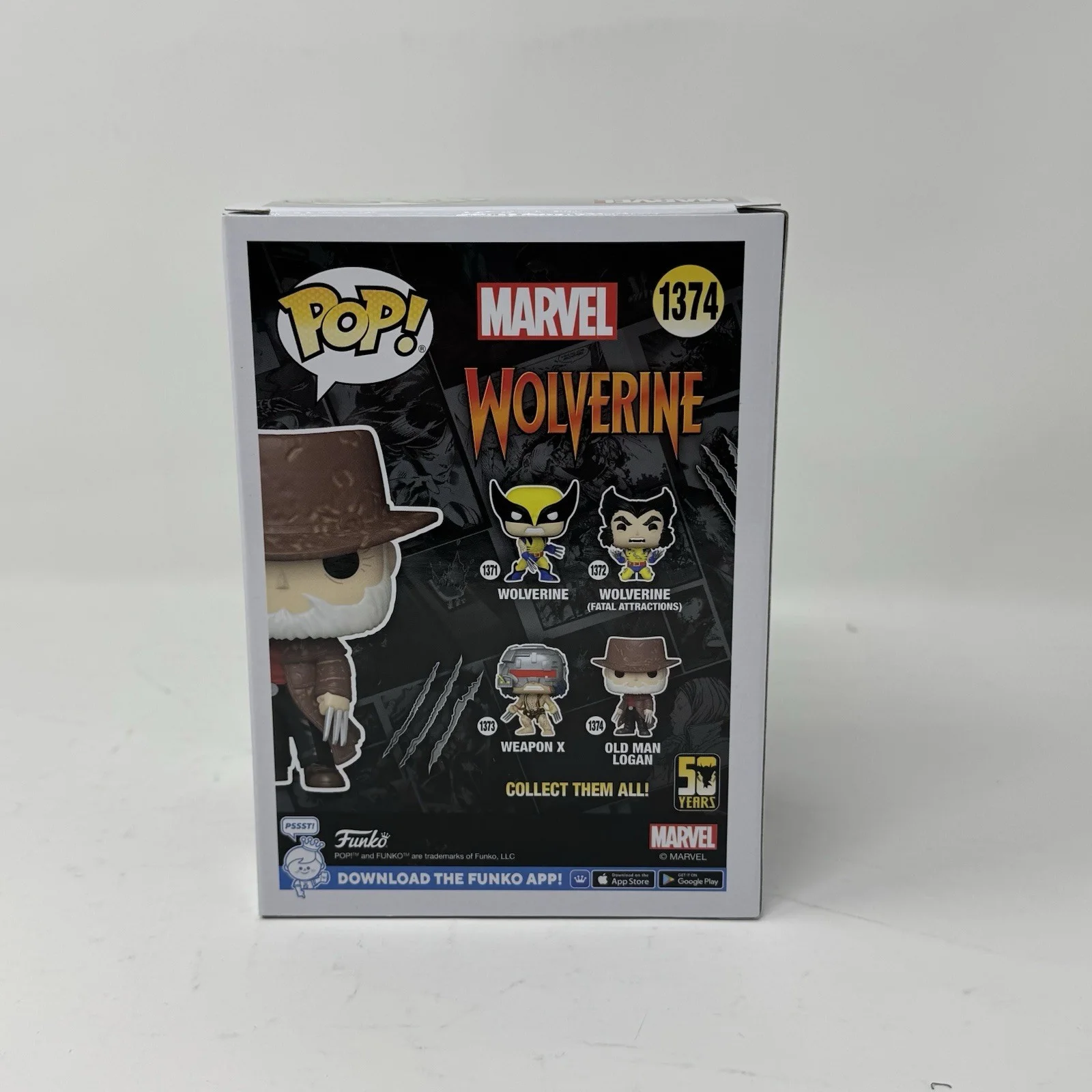 HUGH JACKMAN — Hugh Jackman Signed Old Man Logan Funko Pop 1374 Wolverine Marvel Autograph ACOA, image 5