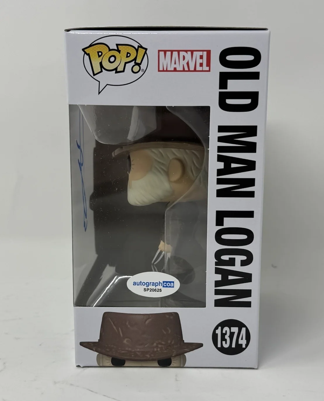 HUGH JACKMAN — Hugh Jackman Signed Old Man Logan Funko Pop 1374 Wolverine Marvel Autograph ACOA, image 4