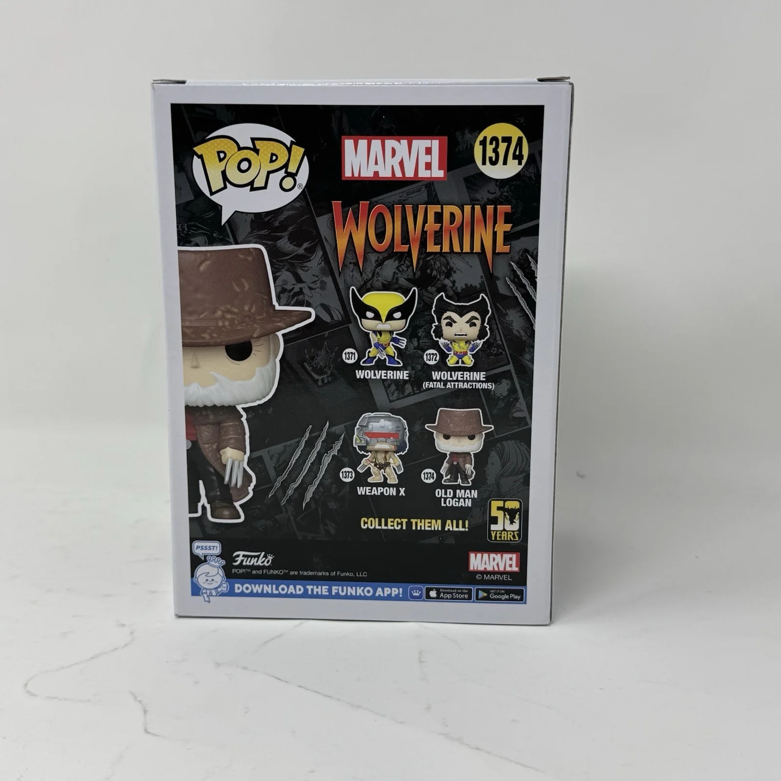 HUGH JACKMAN — Hugh Jackman Signed Old Man Logan Funko Pop 1374 Wolverine Marvel Autograph ACOA, image 5