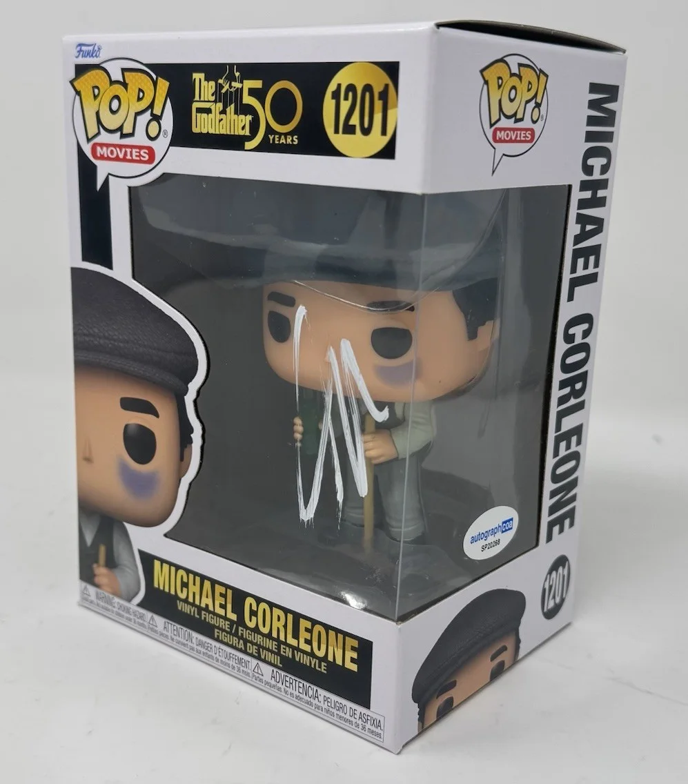 AL PACINO — Al Pacino Signed The Godfather Michael Corleone Funko Pop Autograph ACOA COA, image 5