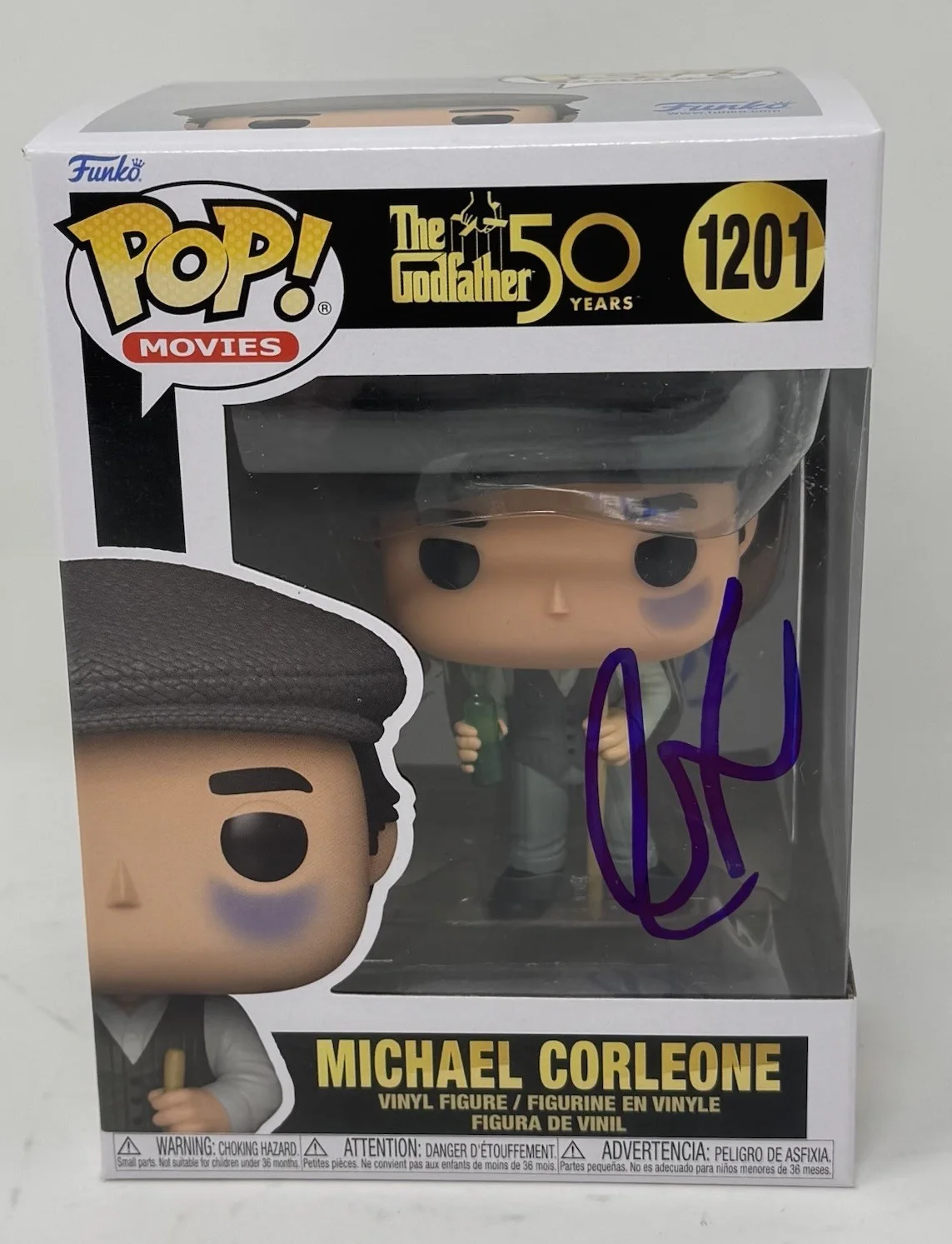 AL PACINO — Al Pacino Signed The Godfather Michael Corleone Funko Pop Autograph ACOA COA, image 2