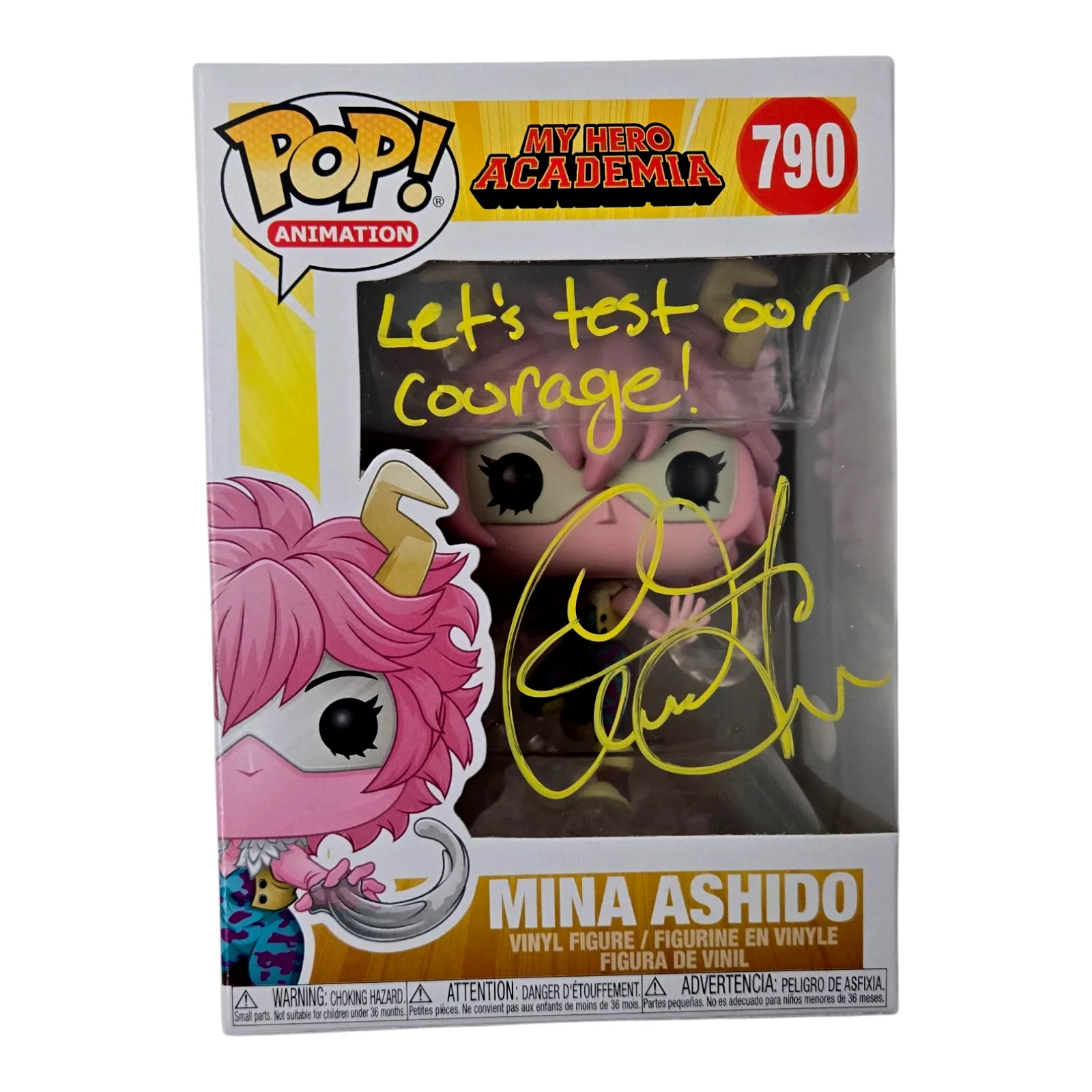Caitlin Glass — Caitlin Glass Signed Funko Pop My Hero Academia Mina Ashido Autograph JSA COA 71