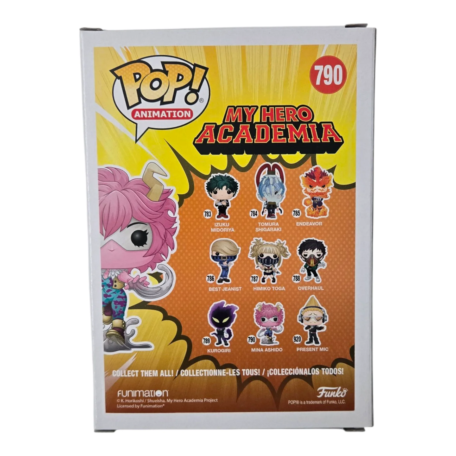 Caitlin Glass — Caitlin Glass Signed Funko Pop My Hero Academia Mina Ashido Autograph JSA COA 71, изображение 3
