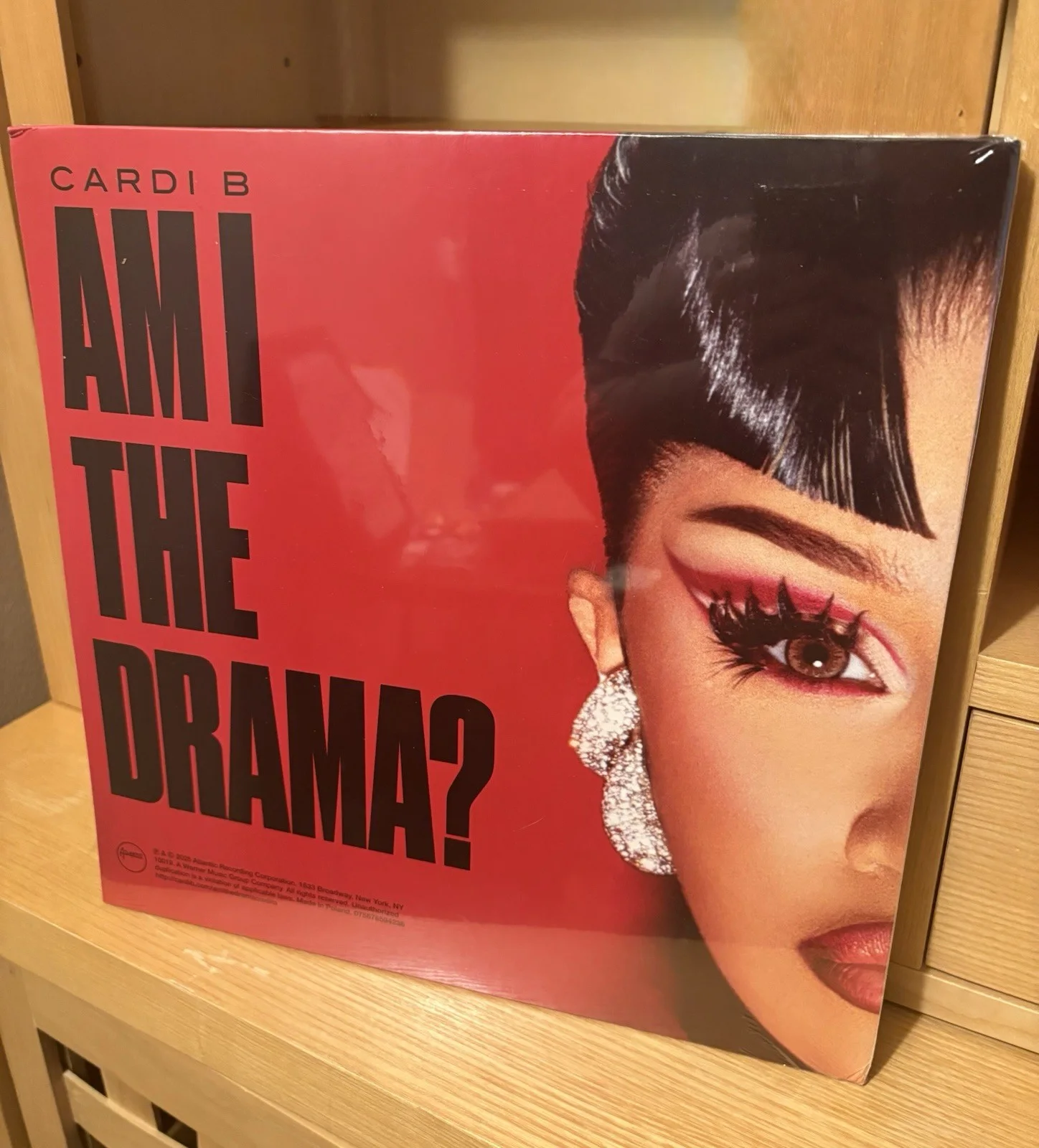 SALE Cardi B Am I The Drama?SIGNED&SEALED Vinyl Spotify Fans Edition, изображение 3