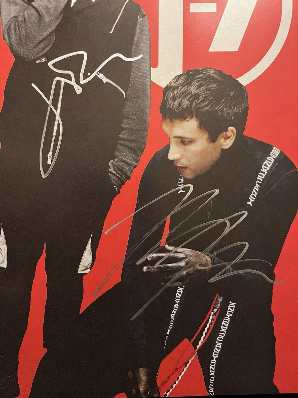 21 Pilots Signed Autographed Breach Promo Poster Josh Dun Tyler Joseph, image 2