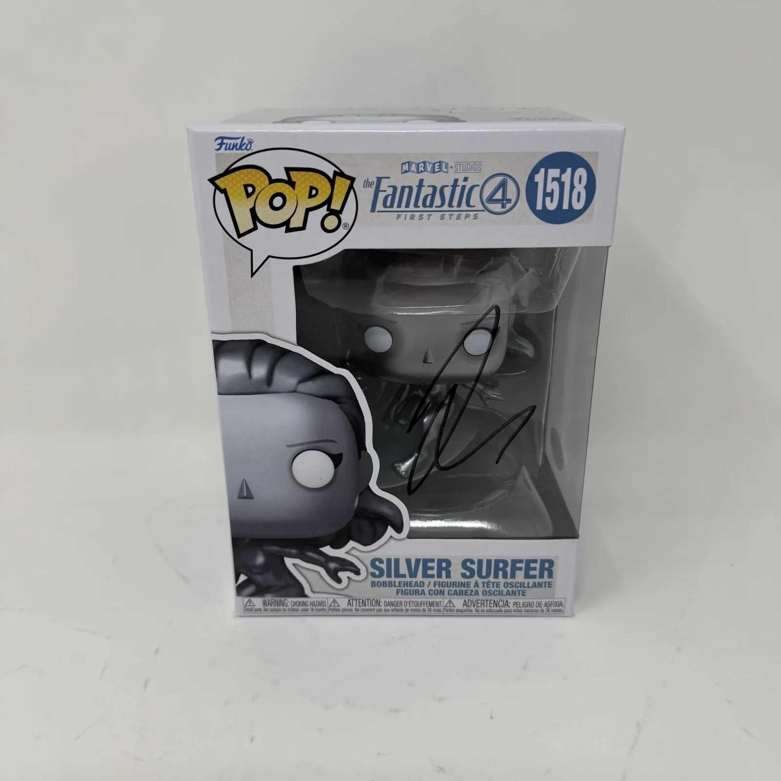 Julia Garner — Julia Garner Signed Silver Surfer Funko Pop The Fantastic Four First Steps ACOA, image 2