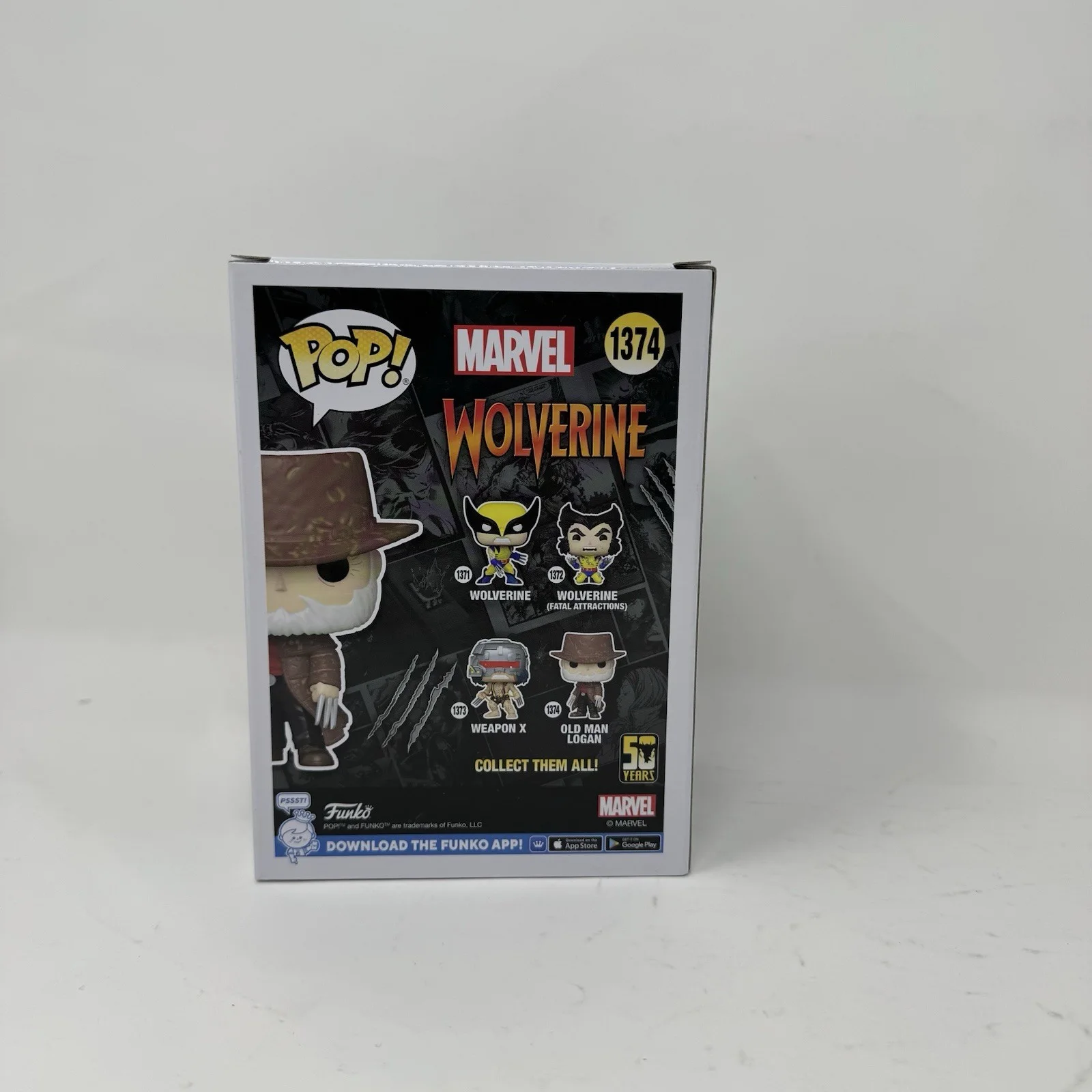 HUGH JACKMAN — Hugh Jackman Signed Marvel Old Man Logan Funko Pop Wolverine Autograph BAS COA, image 5