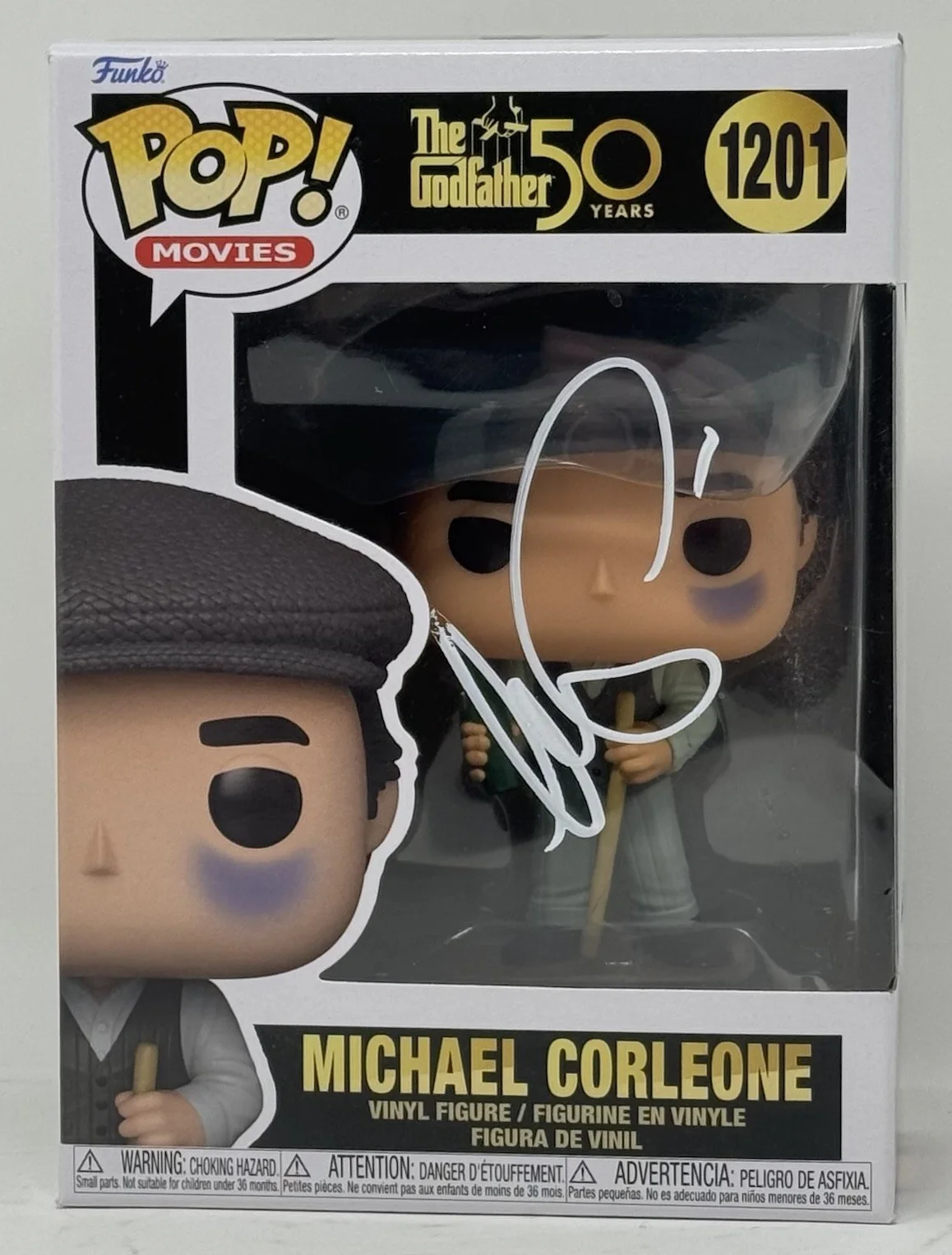 Al Pacino — Al Pacino Signed The Godfather Michael Corleone Funko Pop Autograph Beckett COA, image 2