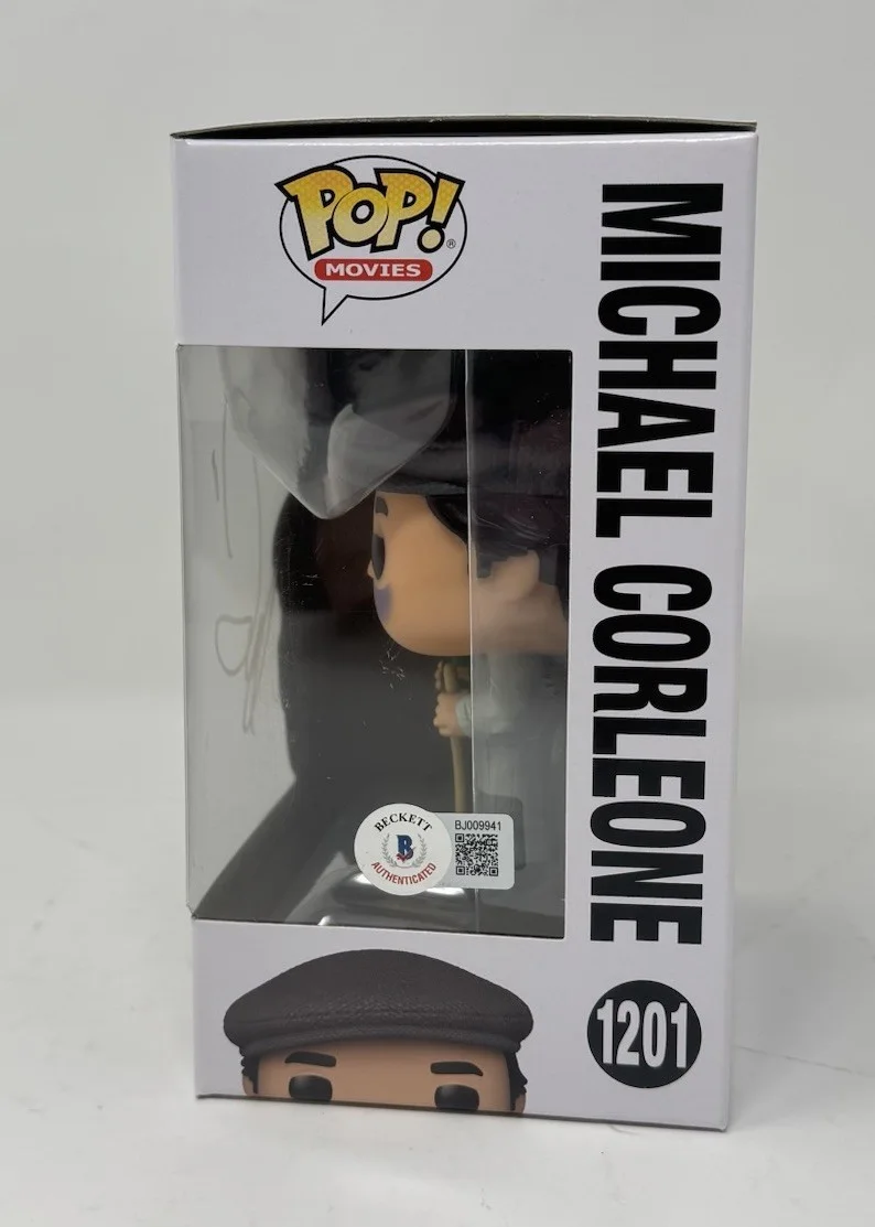 Al Pacino — Al Pacino Signed The Godfather Michael Corleone Funko Pop Autograph Beckett COA, image 3