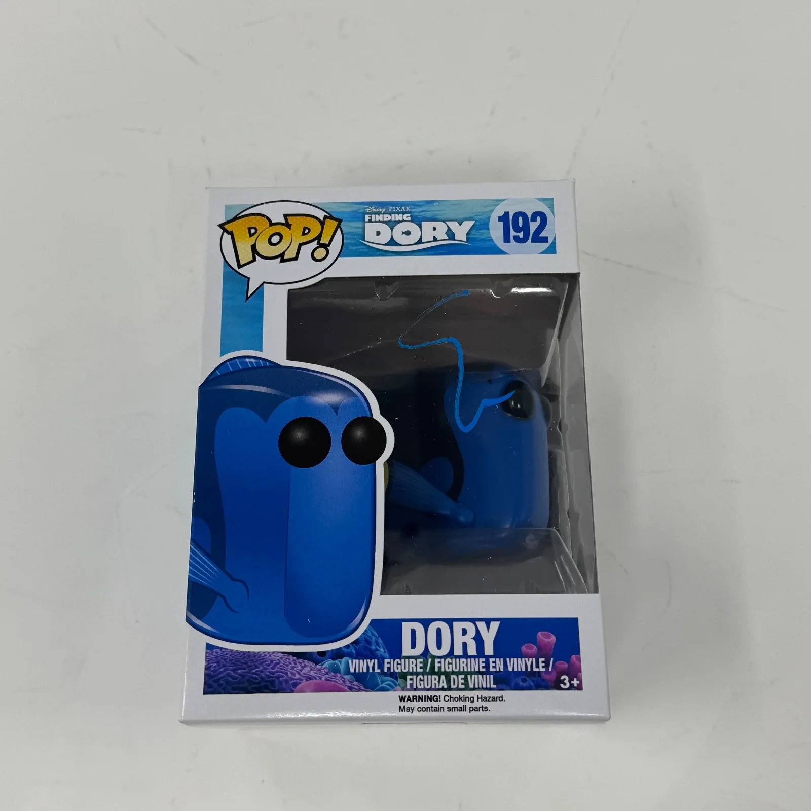 Ellen DeGeneres — Ellen Degeneres Signed Finding Dory Funko Pop Dory #192 Disney Pixar Nemo ACOA, image 4
