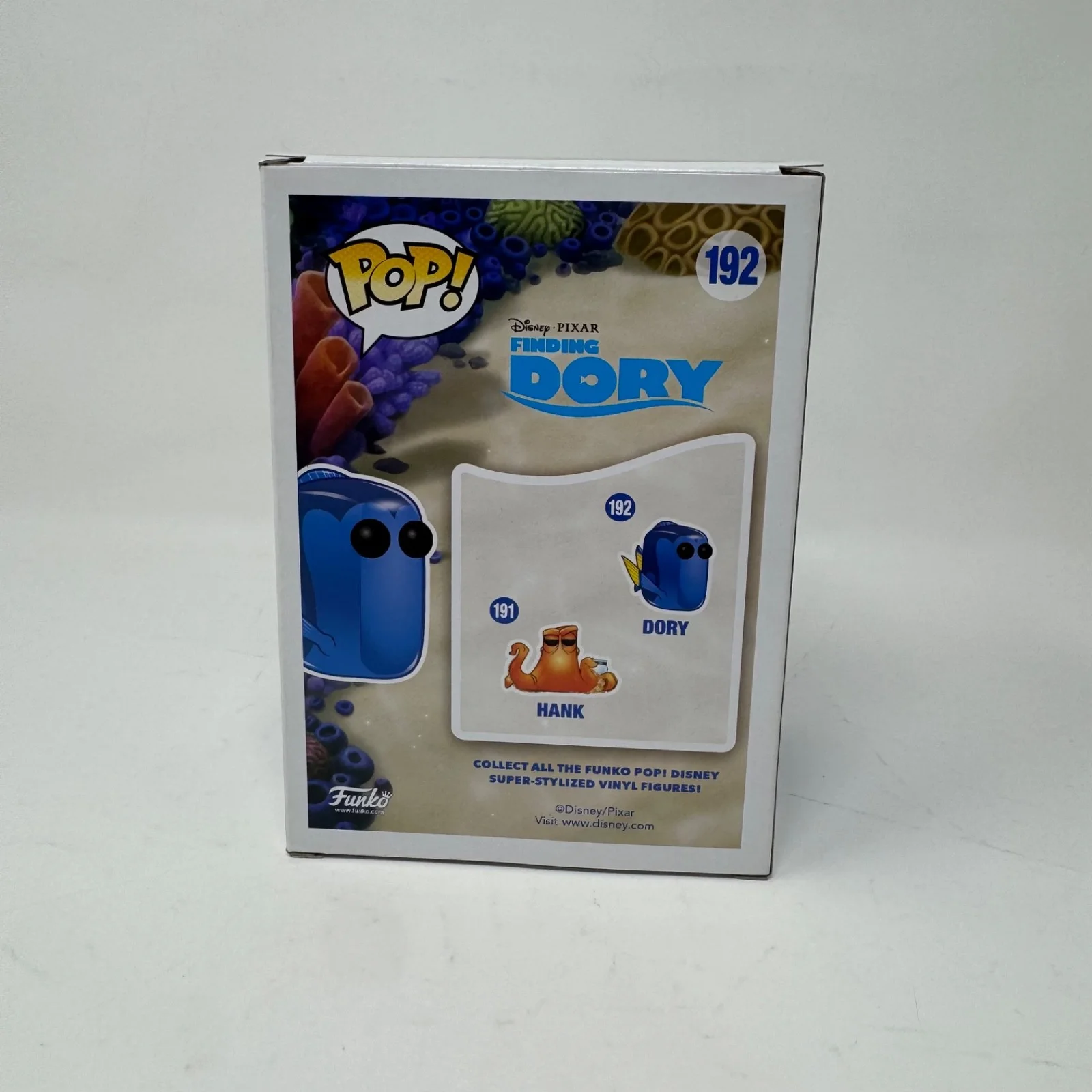 Ellen DeGeneres — Ellen Degeneres Signed Finding Dory Funko Pop Dory #192 Disney Pixar Nemo ACOA, image 4