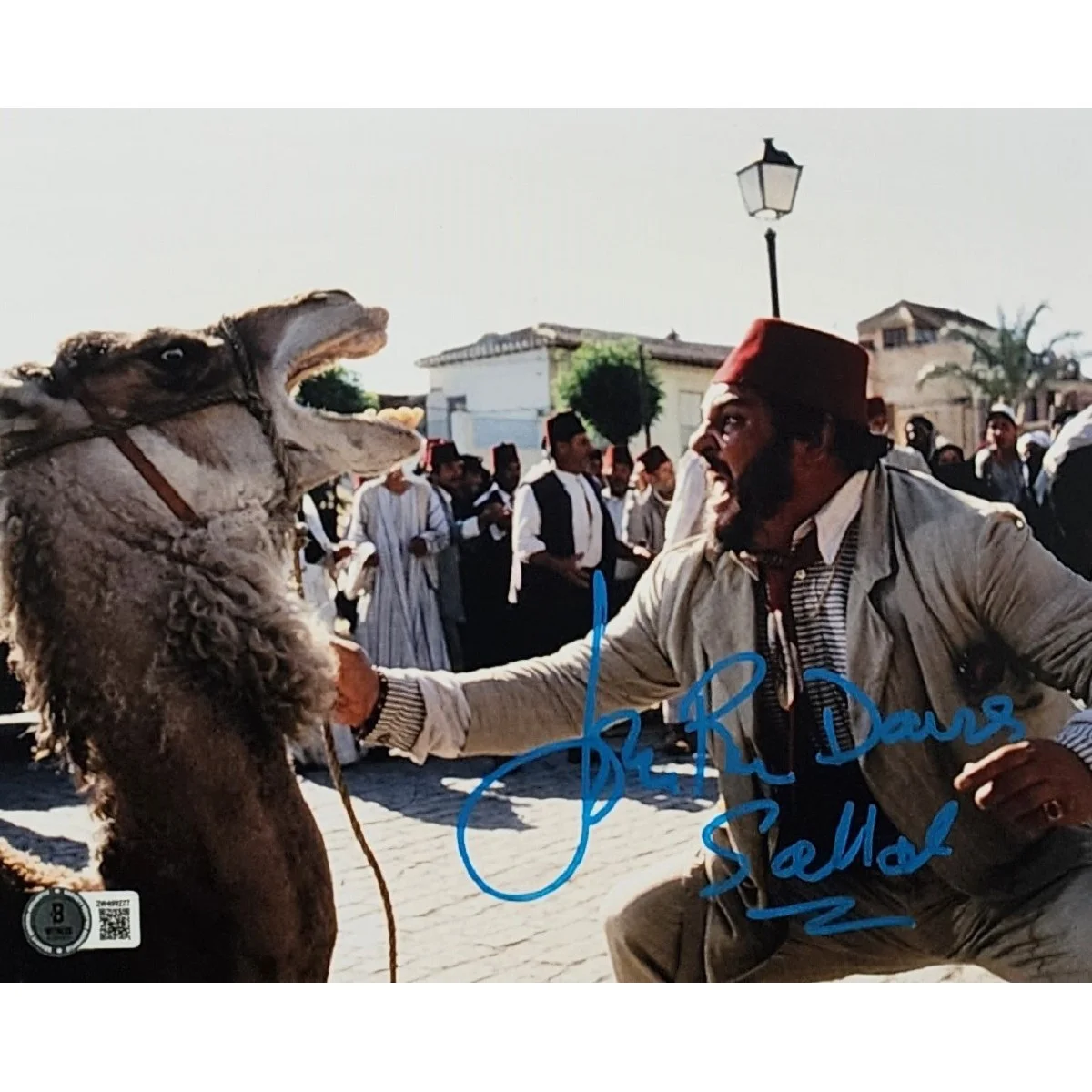 John Rhys-Davies — John Rhys-Davies Signed Photo #4 (8x10) w/ "Sallah"