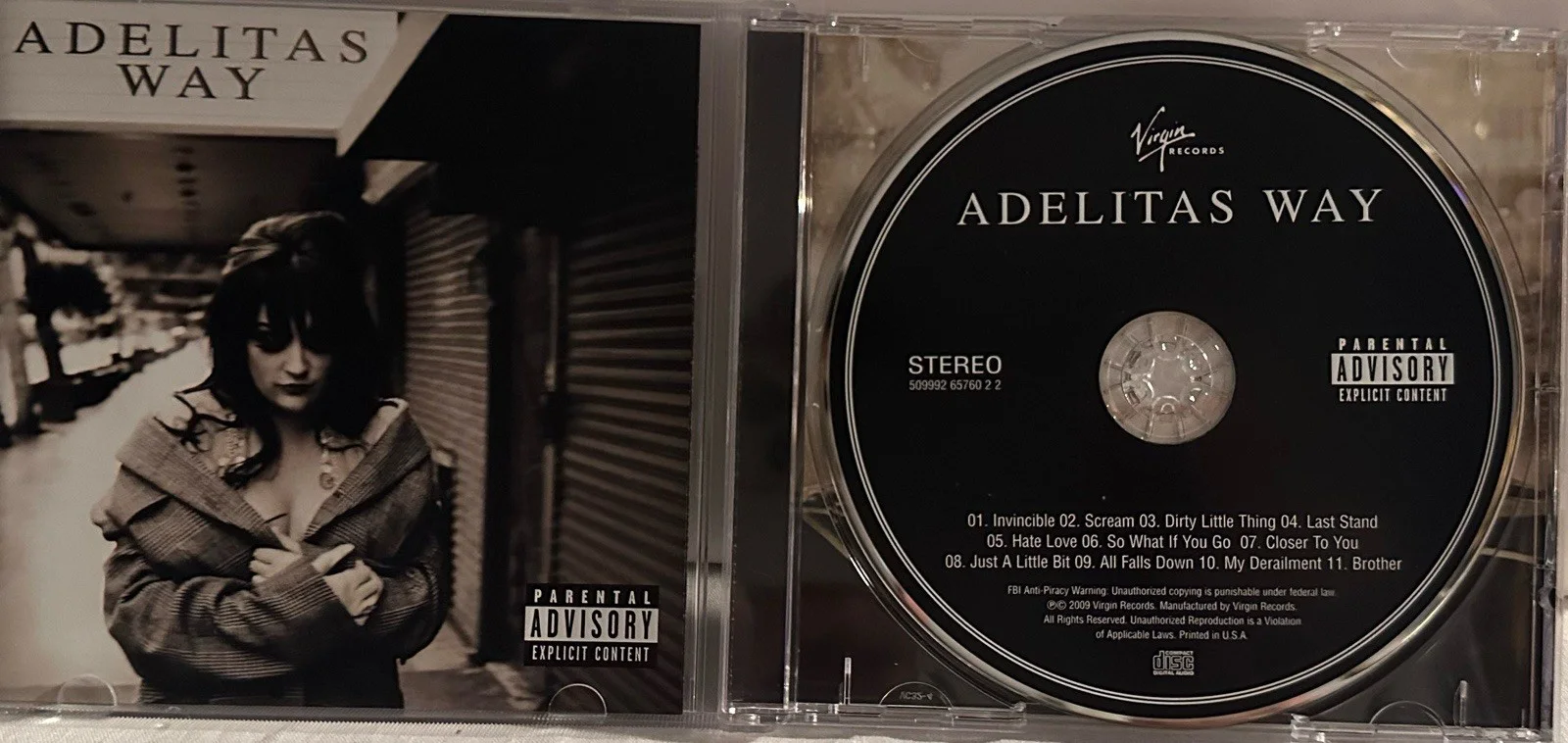 ADELITAS WAY. Self Titled Cd Authentic Signatures, image 4