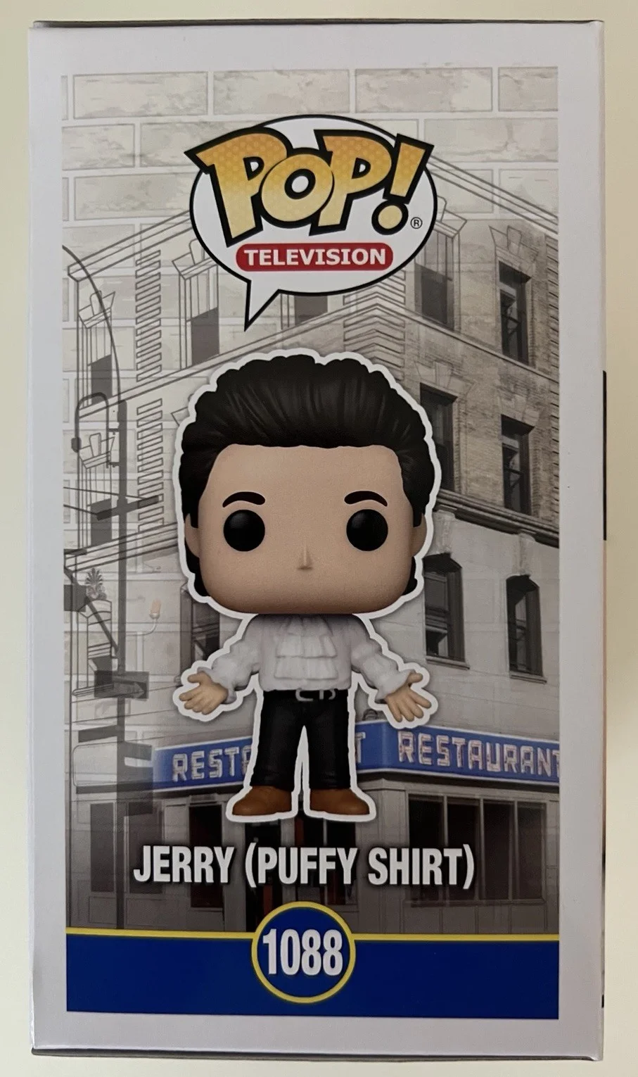 Jerry Seinfeld — Jerry Puffy Shirt Seinfeld Signed Autograph Funko Pop Beckett Authentication, image 4
