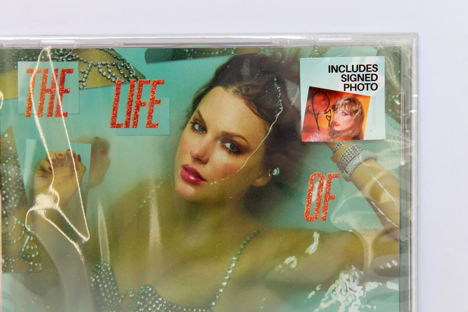 Taylor Swift The Life of a Showgirl CD + Hand Signed Photo 1 IN HAND SHIPS ASAP!, изображение 3