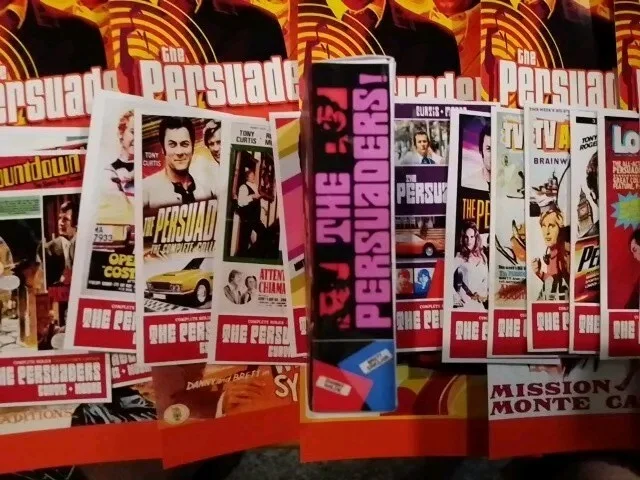 The Persuaders 1972.6 Unofficial Glossy Lobbymarkers/48 Mini Cards/4 bookmarks., изображение 4