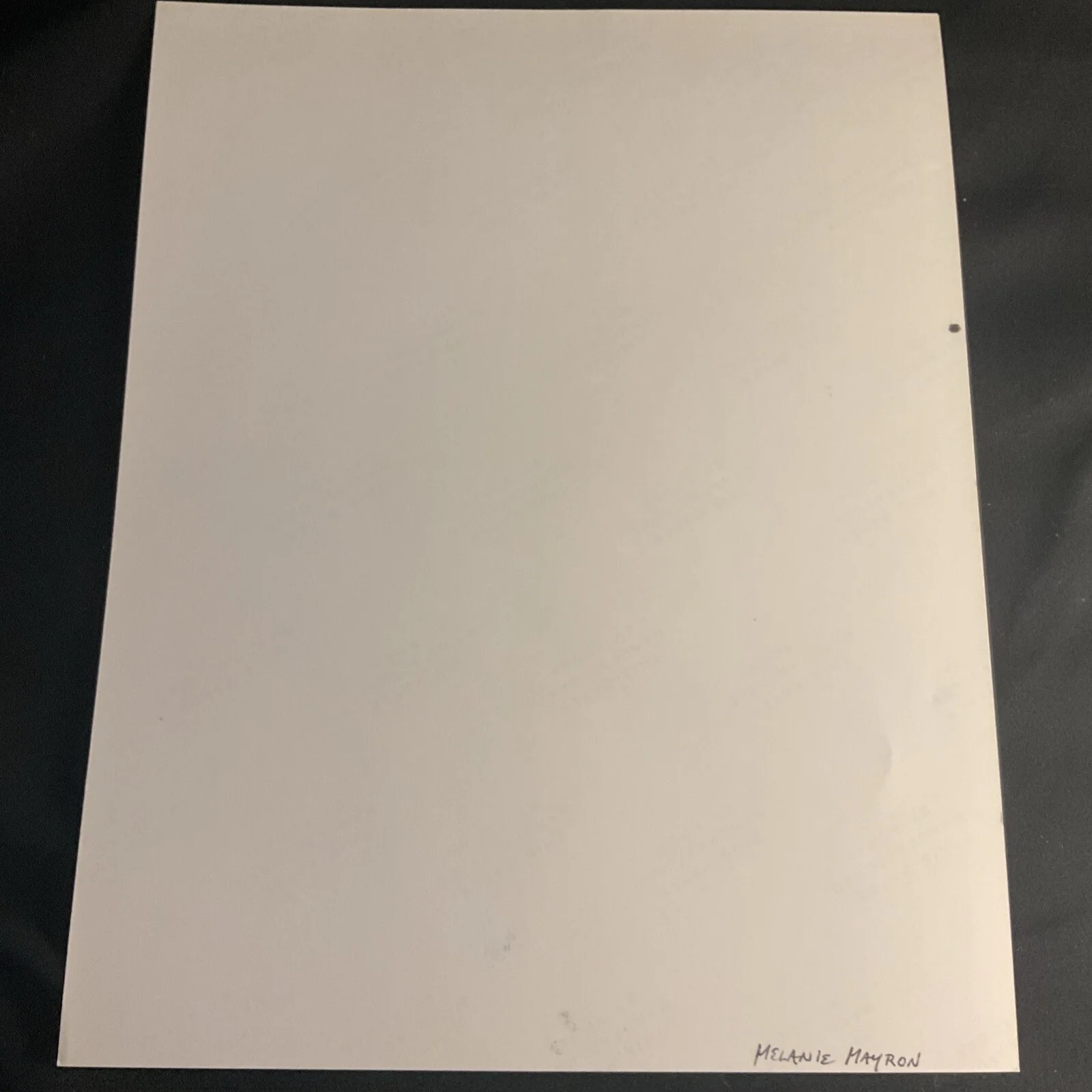 Melanie Mayron — Melanie Mayron B&W VTG Signed 8x10 Photo, image 3