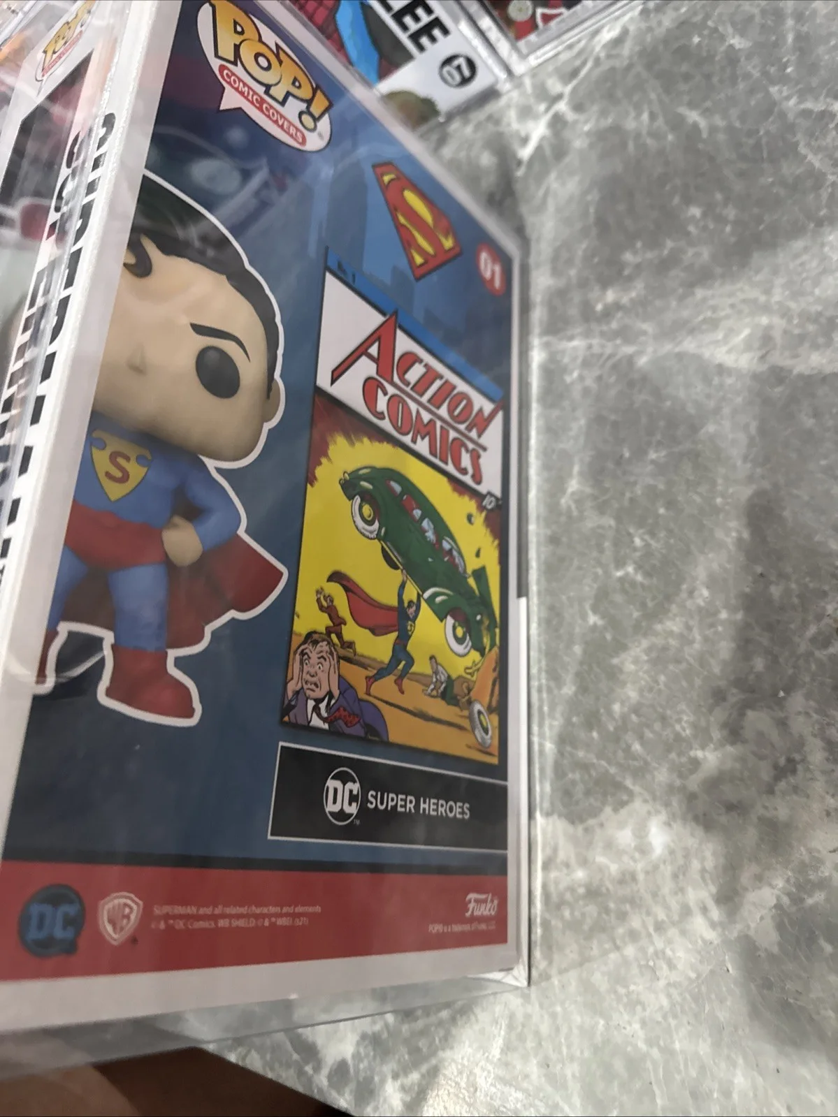 Dean Cain — Dean Cain Signed Superman Model #1 Funko Pop With “Superman” Inscription, изображение 3