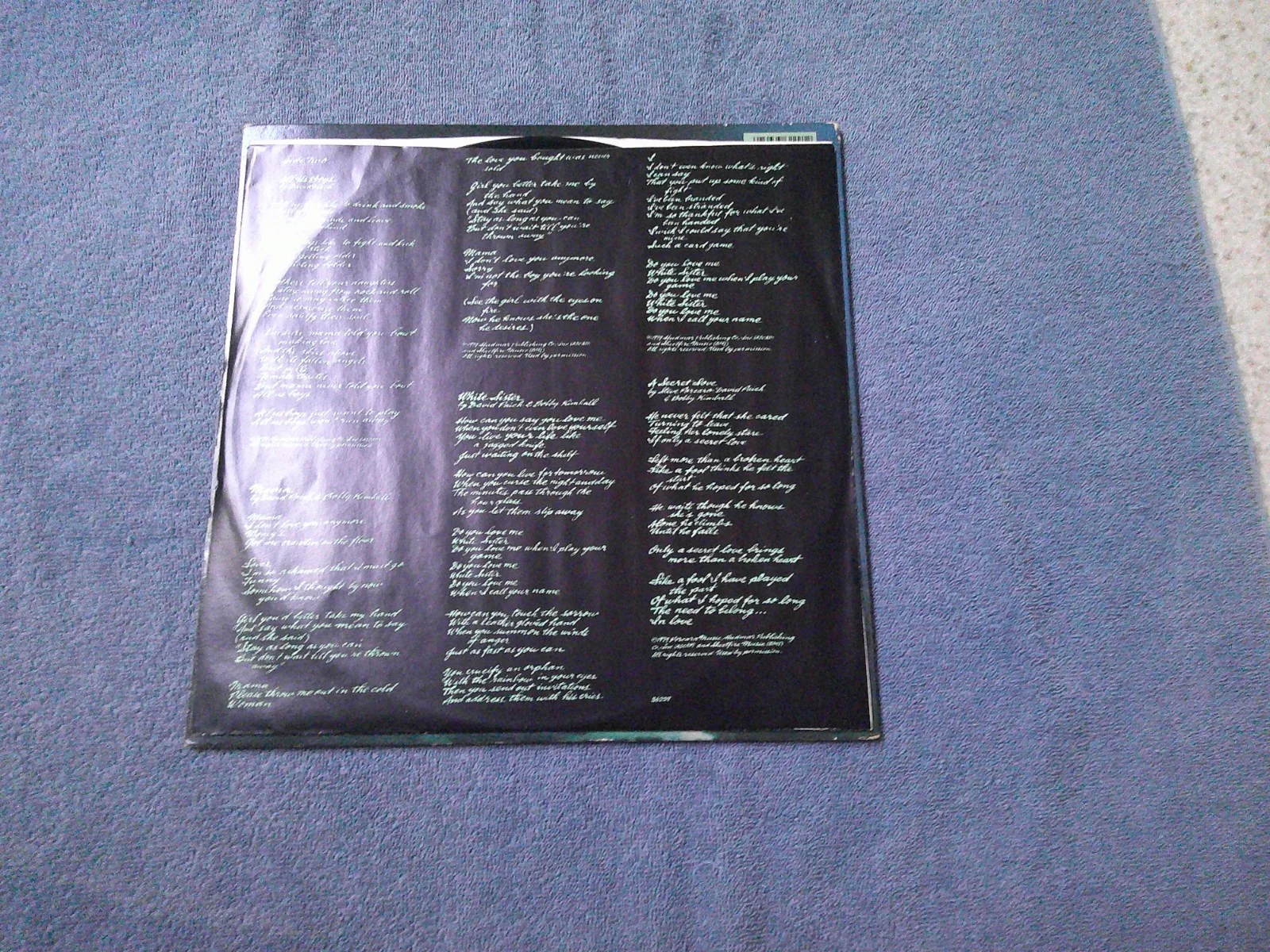TOTO HYDRA - SIGNED - LP VINYL ALBUM JSA COA, изображение 3