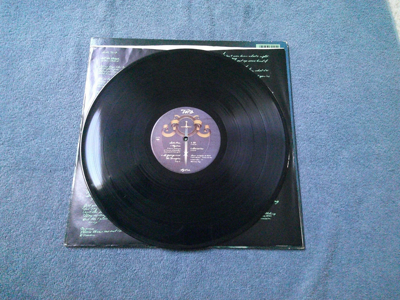 TOTO HYDRA - SIGNED - LP VINYL ALBUM JSA COA, изображение 5