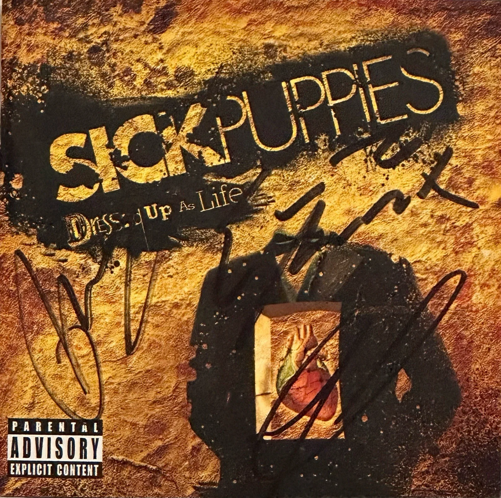 SICK PUPPIES Dressed Up As Life Authentic Signed CD, image 2