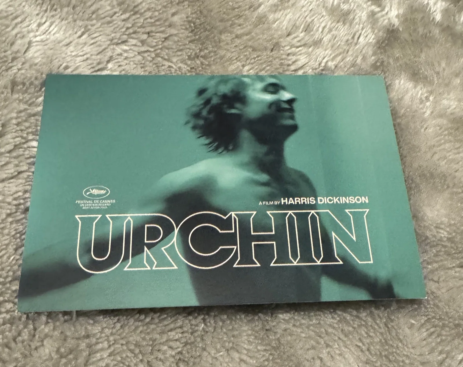 Urchin Film Promotional Postcard. Harris Dickinson, image 2