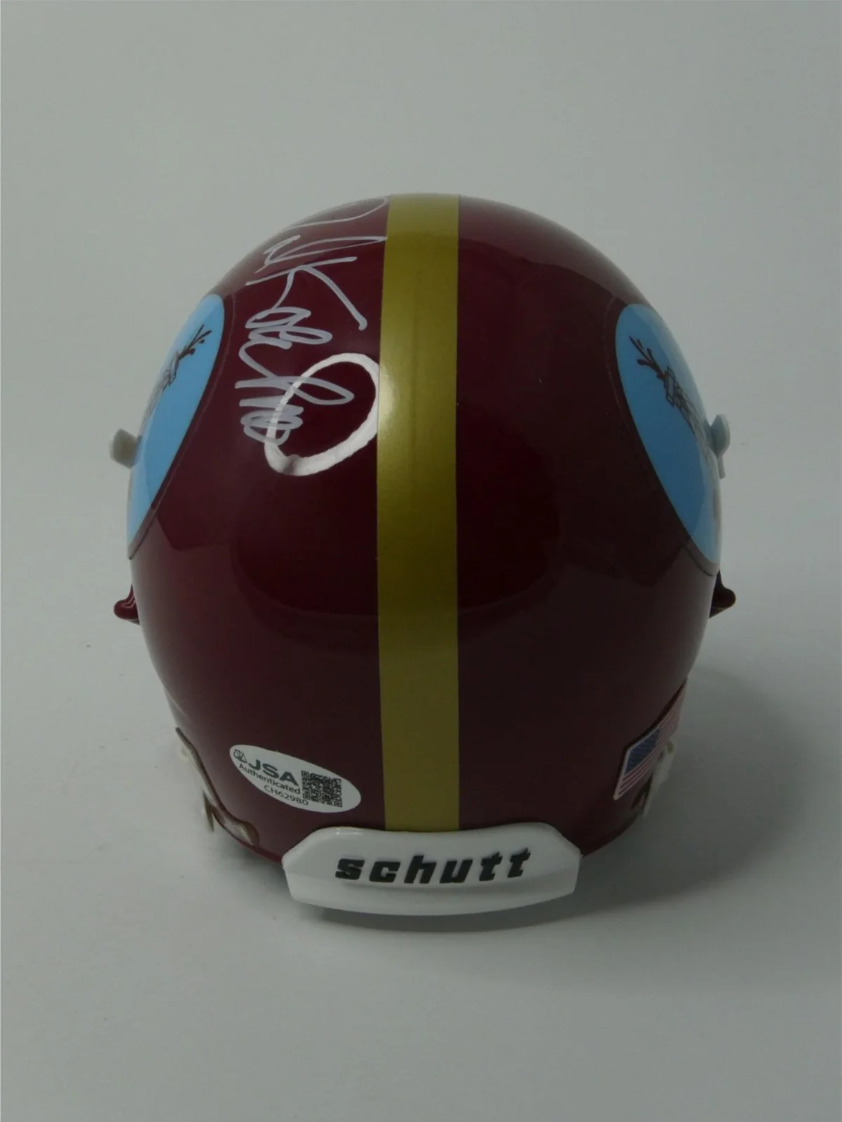 David Koechner — David Koechner Signed Schutt Mini Helmet Autographed The Comebacks JSA COA, image 4