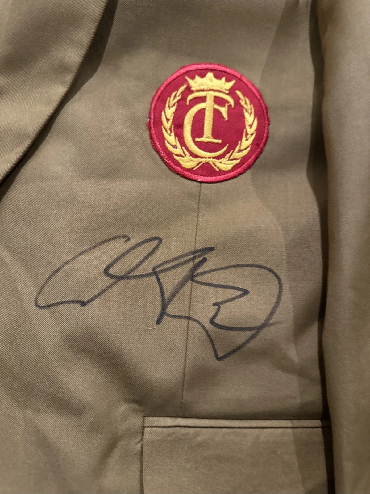 Adam Sandler — Adam Sandler Signed Autographed Happy Gilmore Gold Jacket! Psa Coa, изображение 2