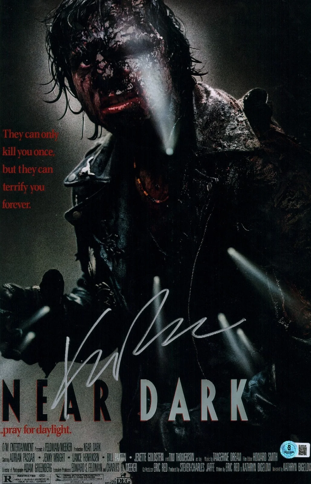 kathryn bigelow — Kathryn Bigelow Signed Autographed Near DARK Director 11x17 Photo Poster BAS COA