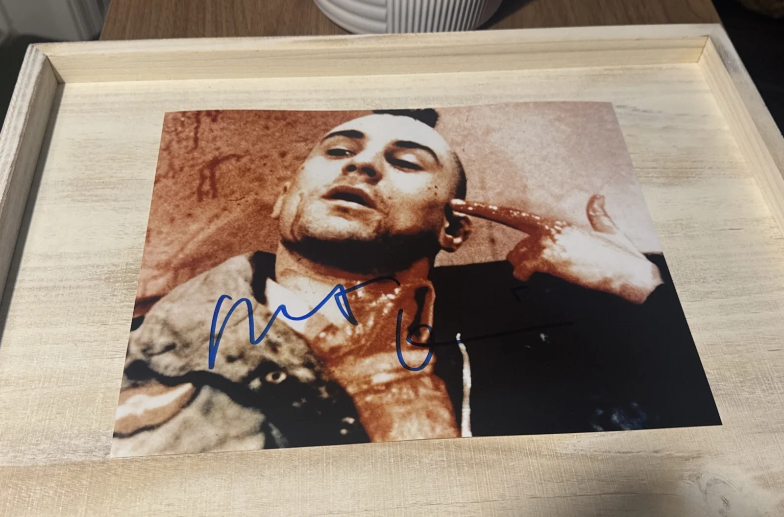 Robert De Niro — Robert DeNiro Signed 8x10 "Taxi Driver" Authentic Autograph w/COA Hologram !!, image 4