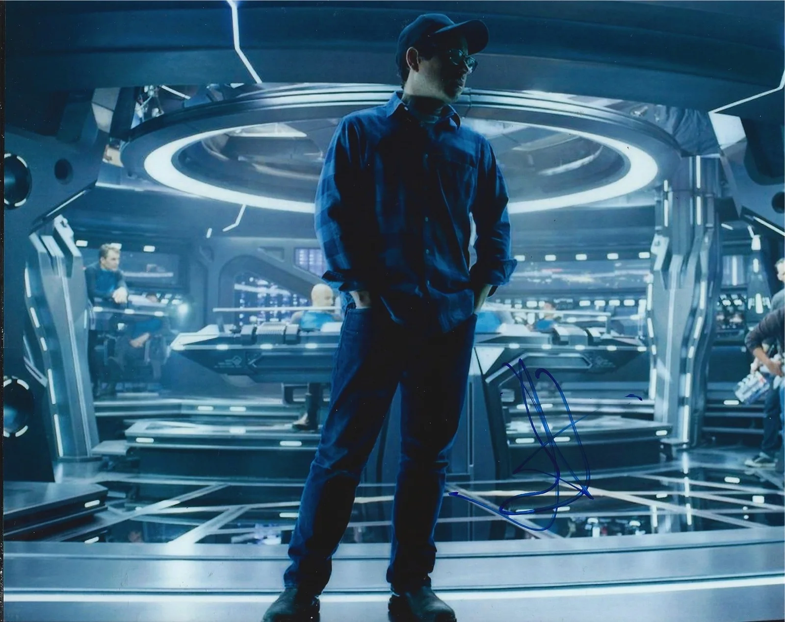 JJ Abrams — JJ Abrams signed Star Trek 8x10 photo IP. Proof Star Wars The Force Awakens J.J.
