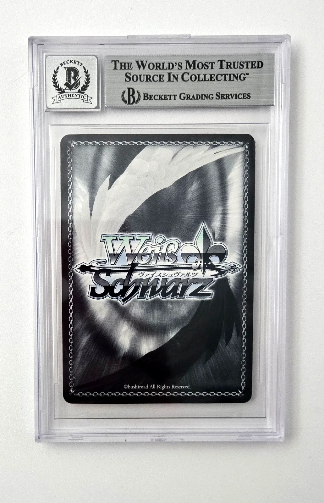 Jad Saxton — Chika Kaguya-sama Signed Card Jad Saxton Slab Beckett 10 Weiss Schwarz Autograph, изображение 2