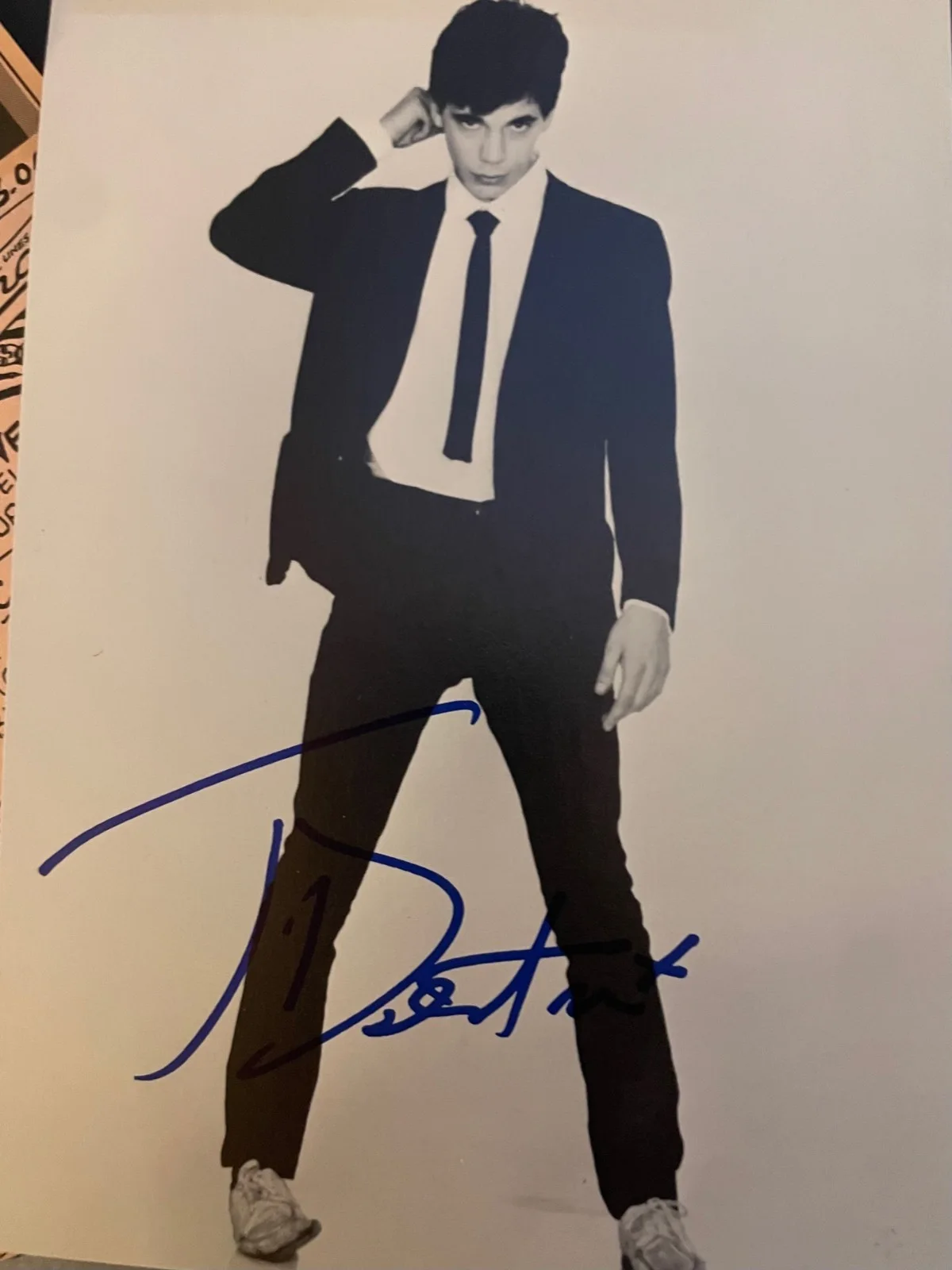 Blondie's Group, Signed Orig. Photos of Chris, Clement, James, Frank, Nigel 1989, изображение 3