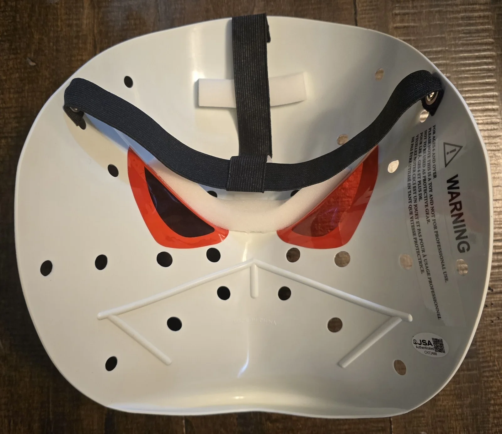 Emilio Estevez — Emilio Estevez signed Mighty Ducks Goalie Mask with Coach Bombay #66..., изображение 4